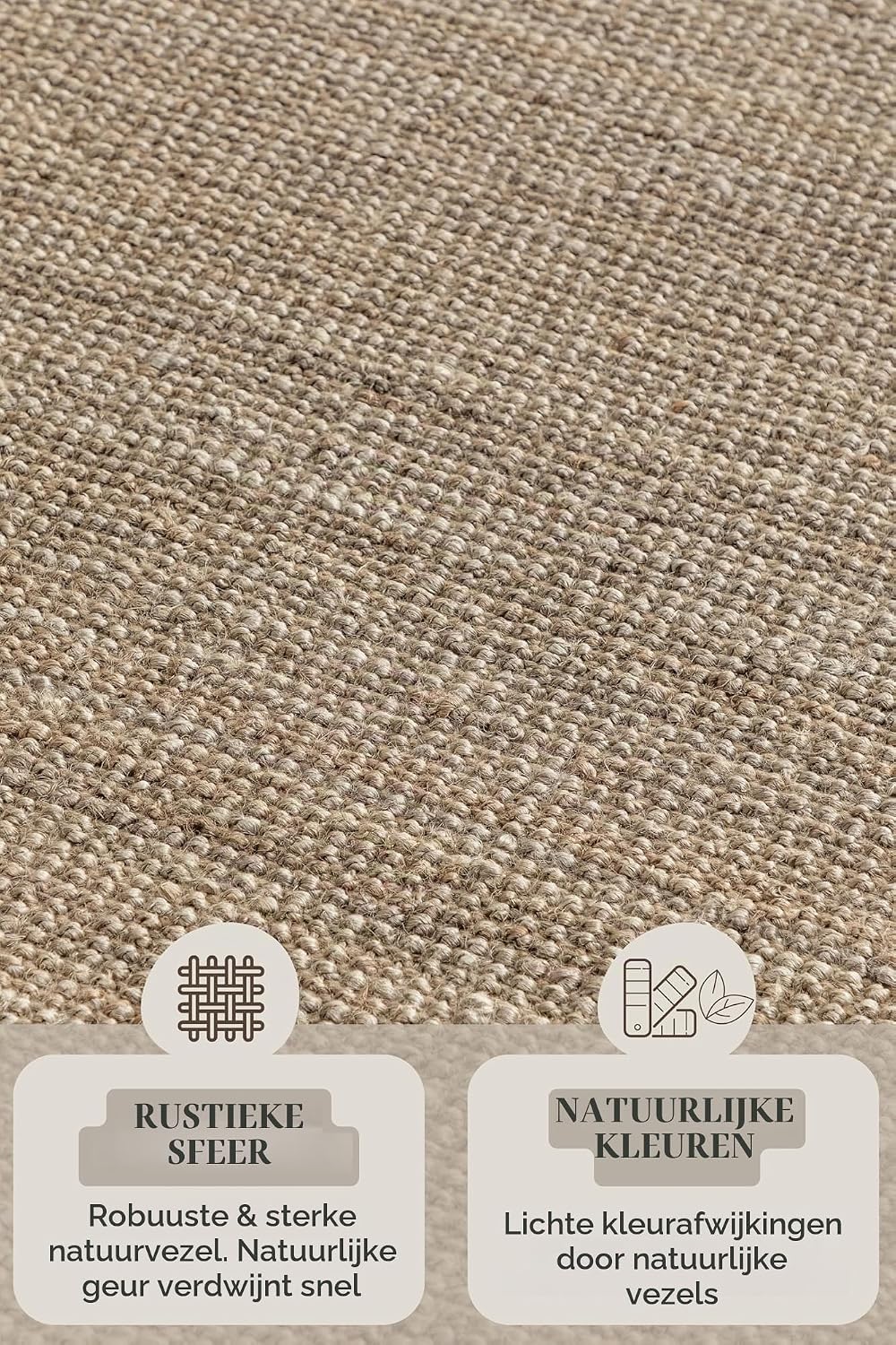 Hanse Home Jute tapijt 60x90 – foto 3 – kavel bij GSD Auctions, Zoeterwoude
