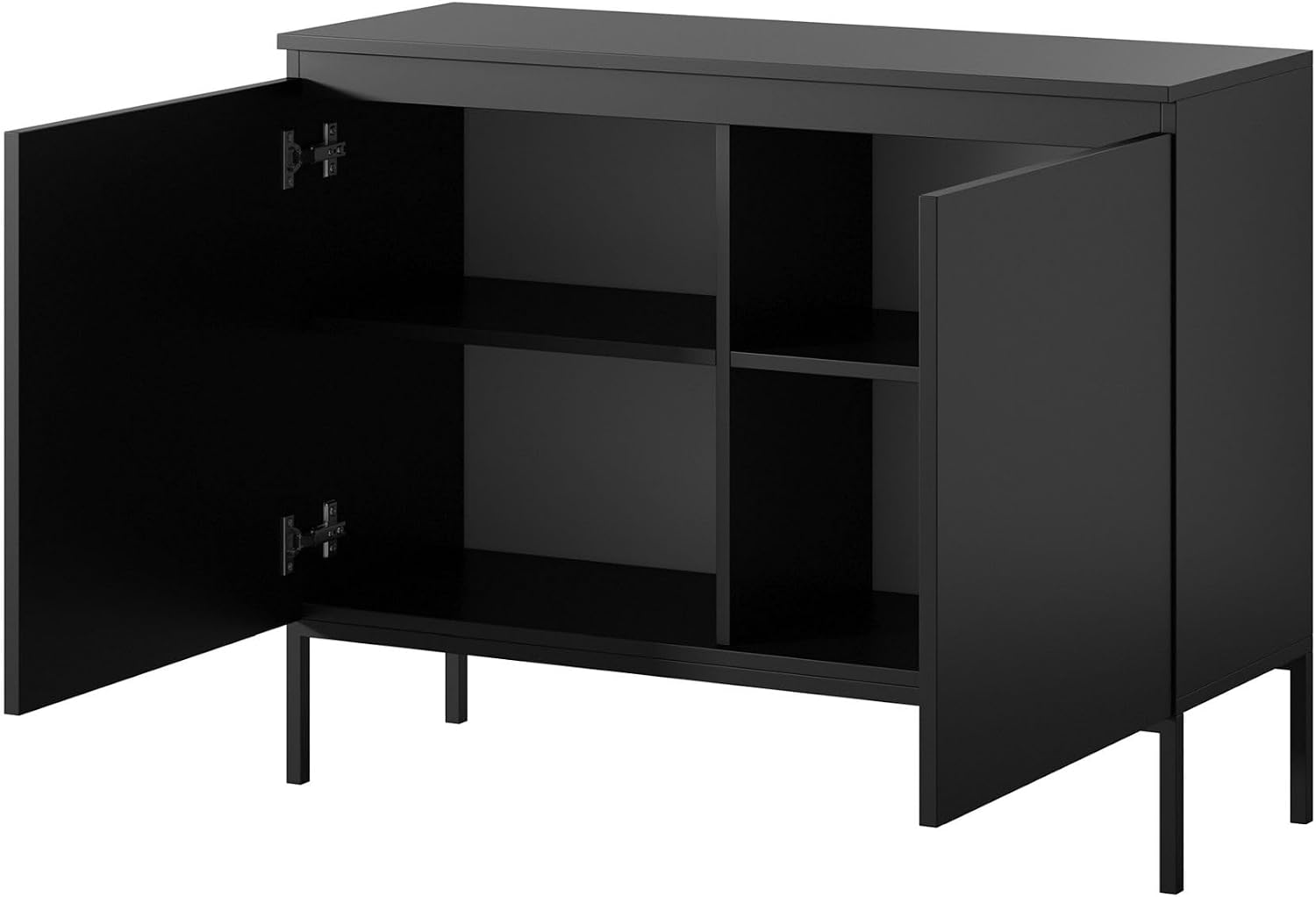 Selsey Bemmi Dressoir 100 cm in Zwart – foto 5 – kavel bij GSD Auctions, Zoeterwoude