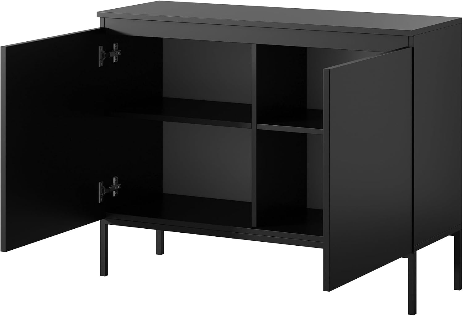 Selsey Bemmi Dressoir 100 cm in Zwart – foto 8 – kavel bij GSD Auctions, Zoeterwoude