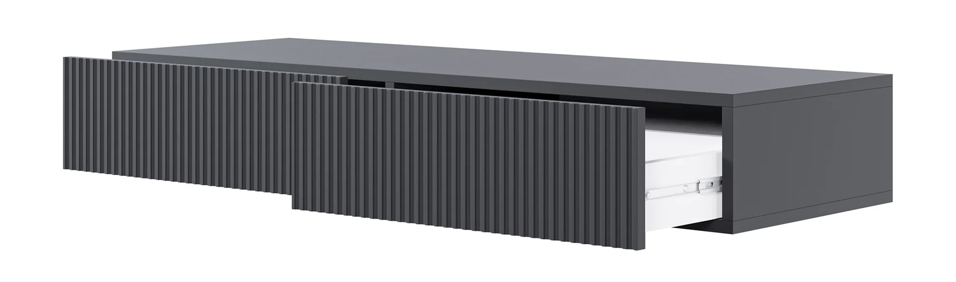Veldio kaptafel met gefreesd front en twee lades, 110 cm – foto 3 – kavel bij GSD Auctions, Zoeterwoude