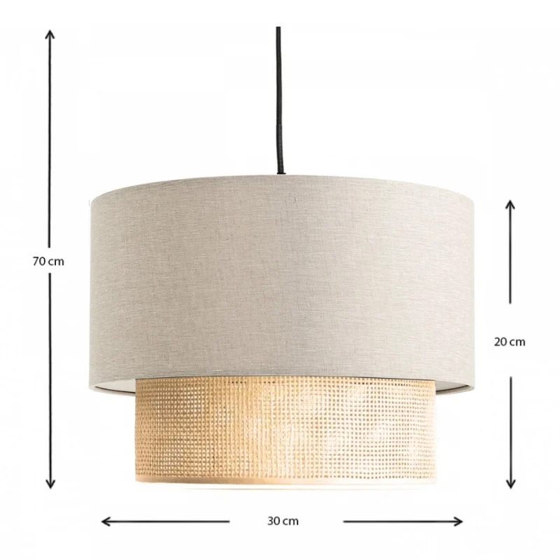 Lucifer E27 stoffen plafondlamp – foto 3 – kavel bij GSD Auctions, Zoeterwoude