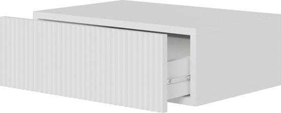 Selsey Veldio - Hangende nachtkast 50 cm - Wit – foto 6 – kavel bij GSD Auctions, Zoeterwoude