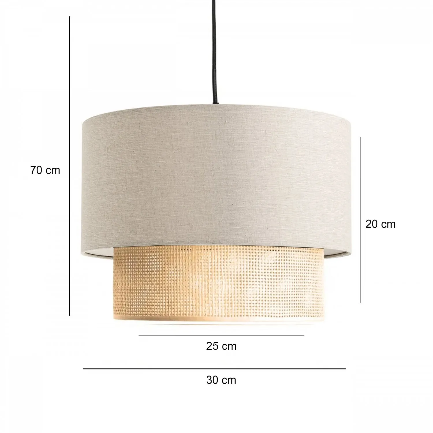 Plafondlamp Linento Lighting AYD-3628, crèmewit – foto 3 – kavel bij GSD Auctions, Zoeterwoude