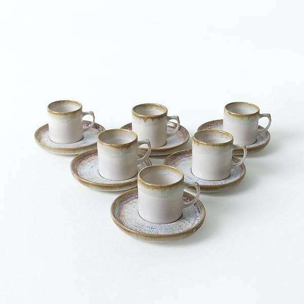 12-delige koffieset Derek keramiek | Hermia – foto 2 – kavel bij GSD Auctions, Zoeterwoude