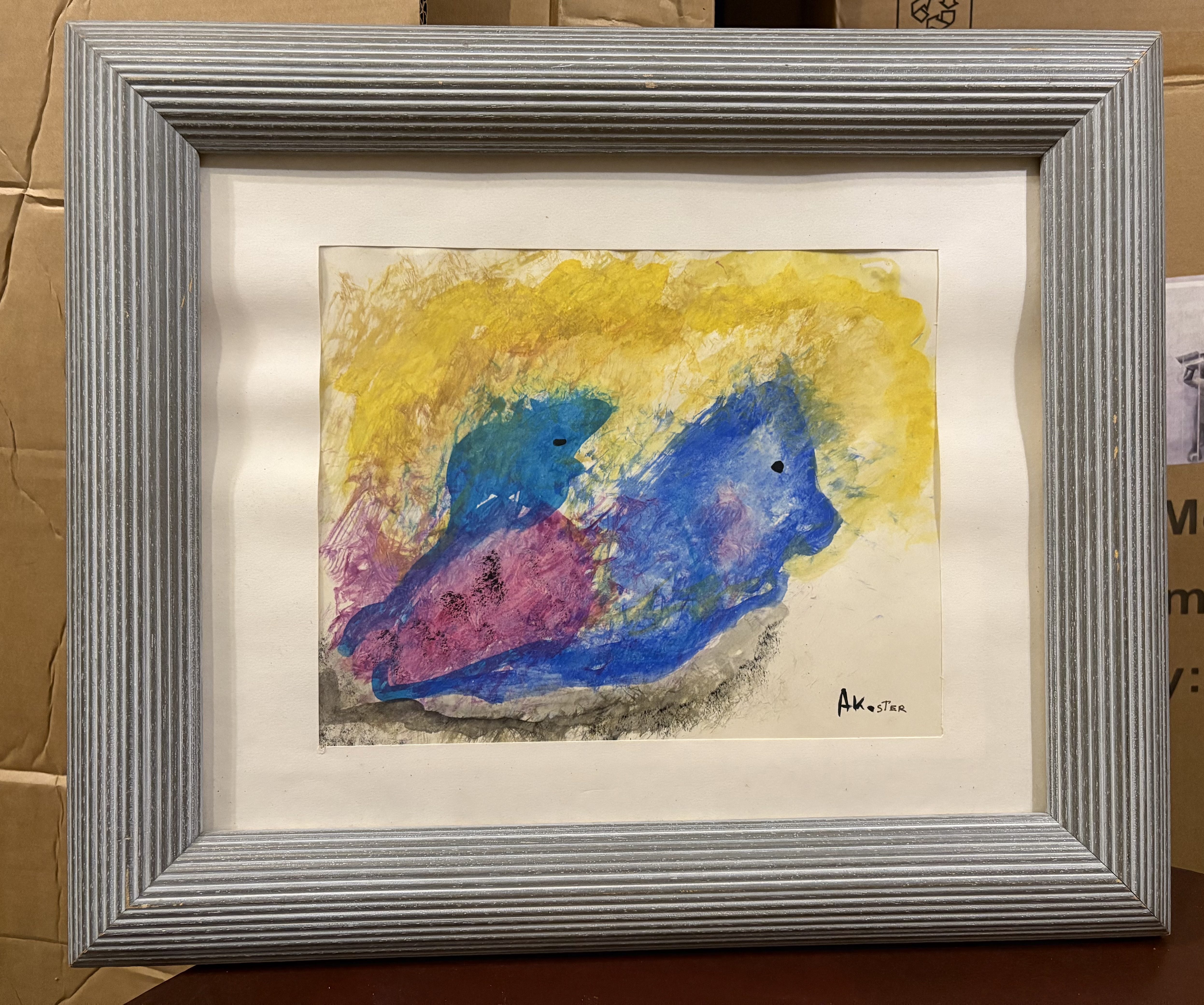 4 aquarel schildrijen van Anton Koster – foto 6 – kavel bij GSD Auctions, Zoeterwoude