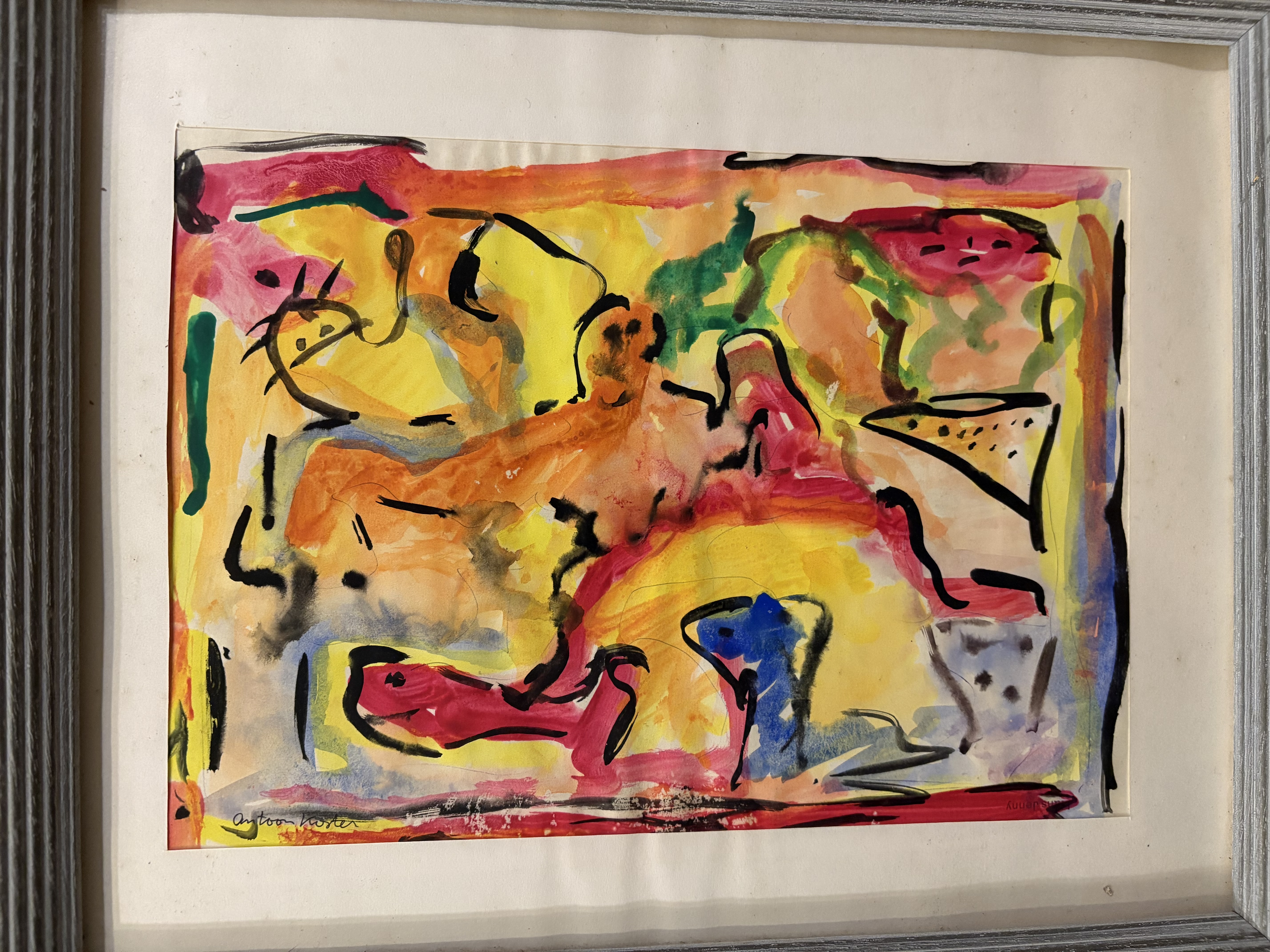 4 aquarel schildrijen van Anton Koster – foto 8 – kavel bij GSD Auctions, Zoeterwoude