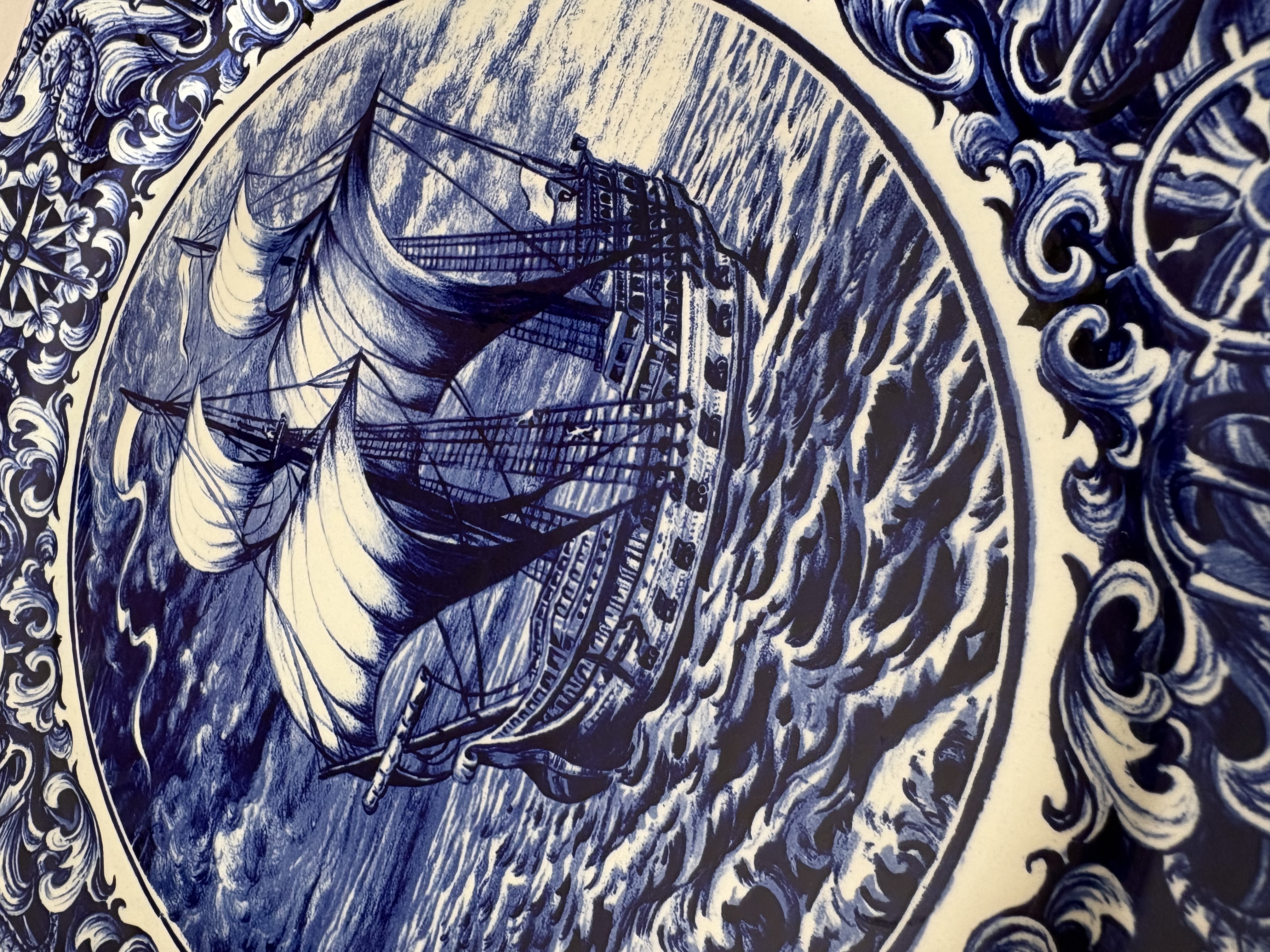 Royal Delft (Boch Freres) Bord – foto 5 – kavel bij GSD Auctions, Zoeterwoude
