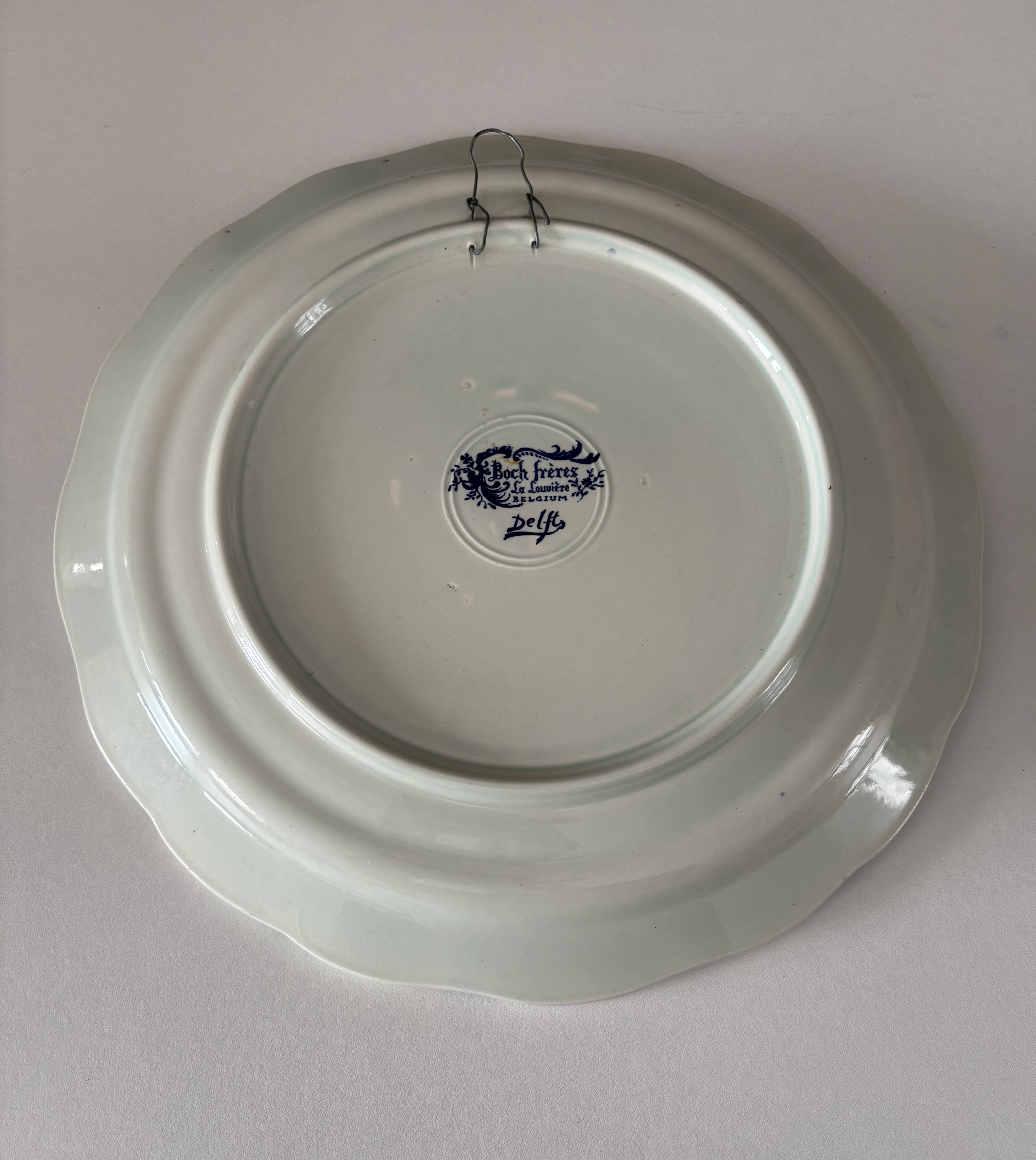 Royal Delft (Boch Freres) Bord – foto 7 – kavel bij GSD Auctions, Zoeterwoude