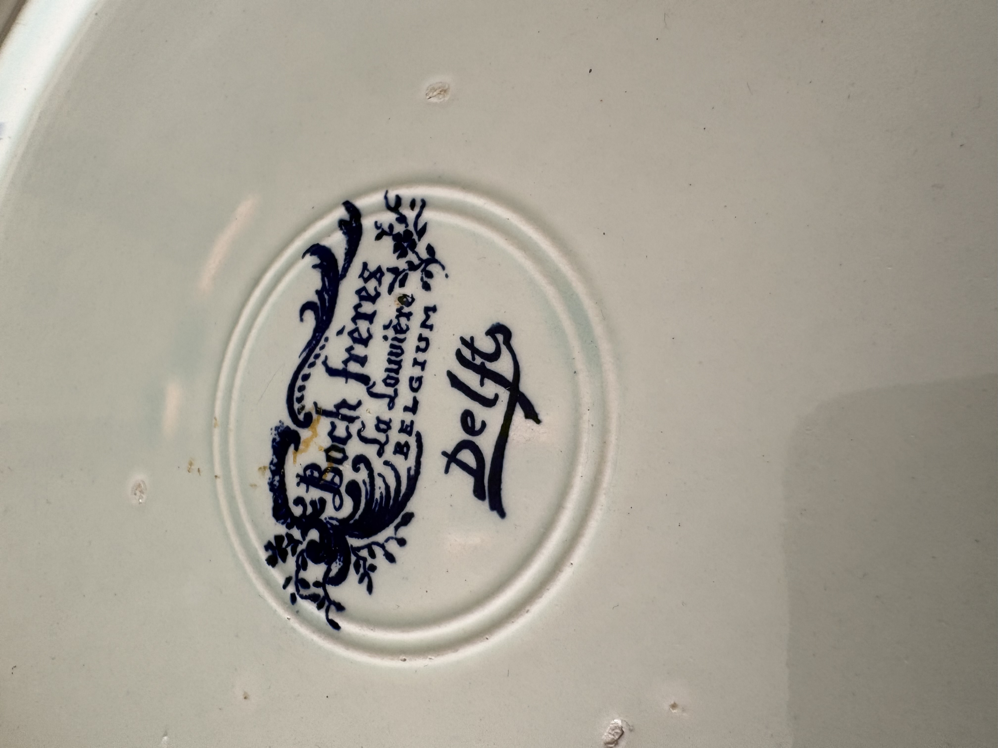 Royal Delft (Boch Freres) Bord – foto 9 – kavel bij GSD Auctions, Zoeterwoude