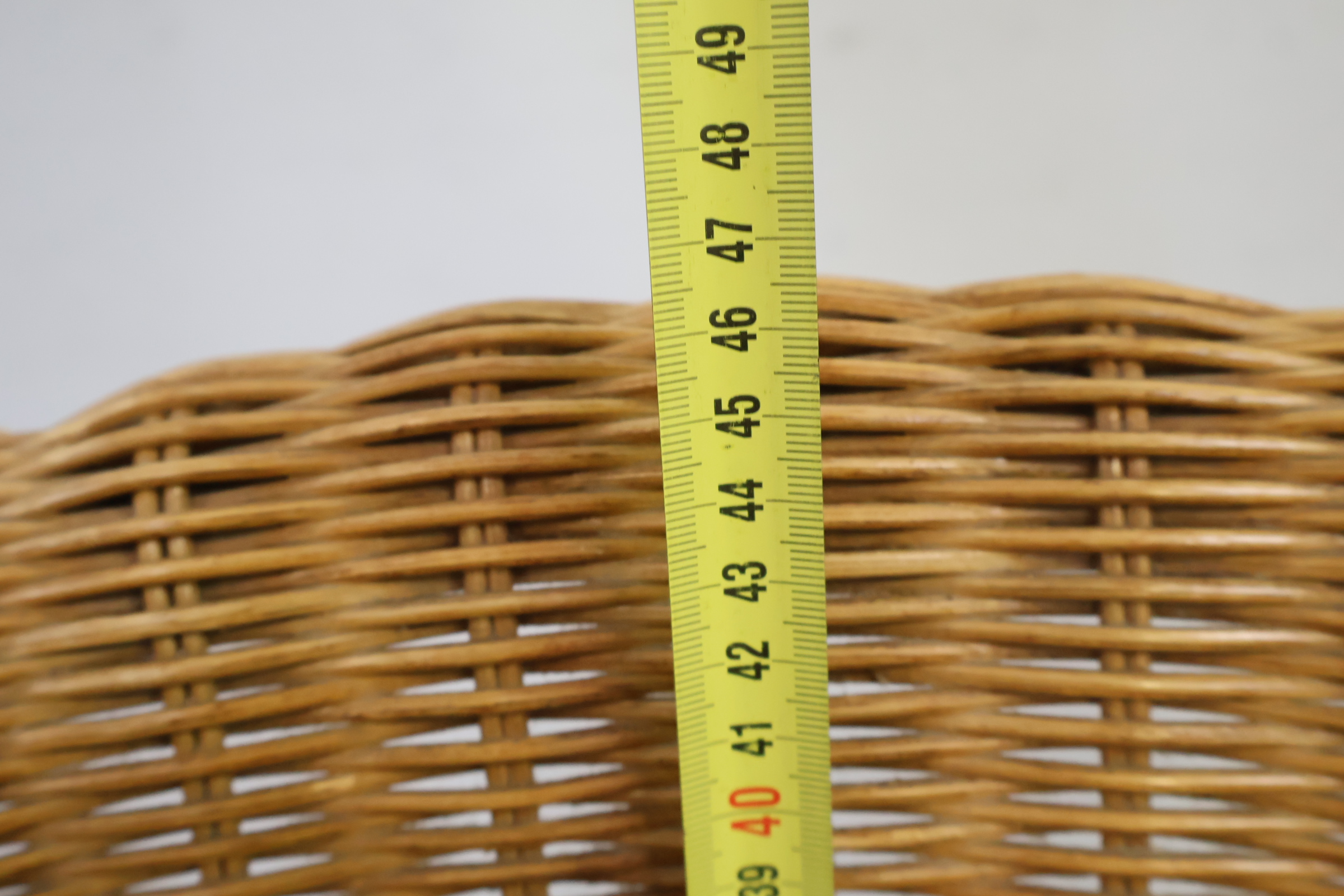 Rotan stoel met houten frame' – foto 16 – kavel bij GSD Auctions, Zoeterwoude