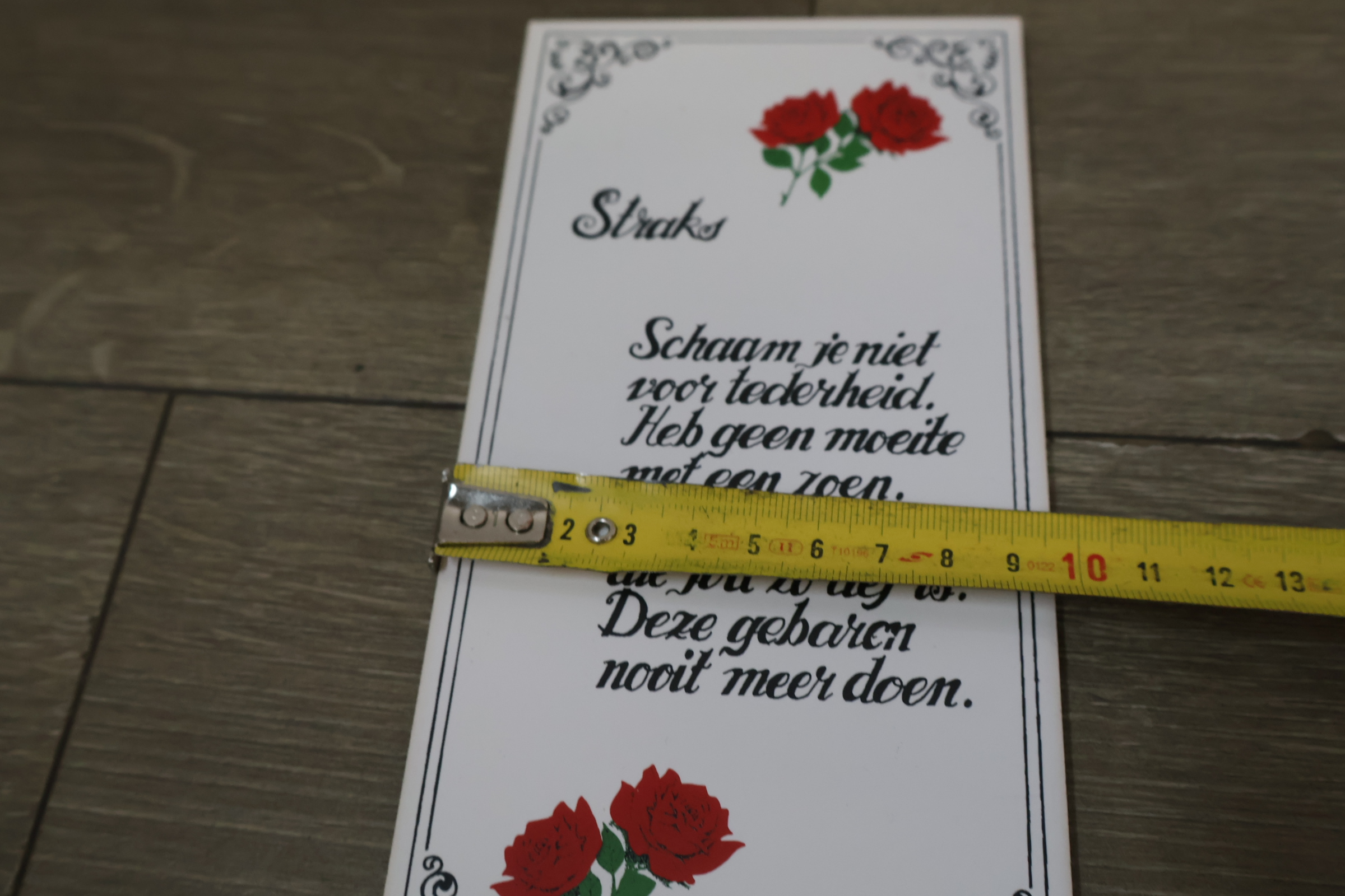 3 Spreuk-tegels' – foto 13 – kavel bij GSD Auctions, Zoeterwoude