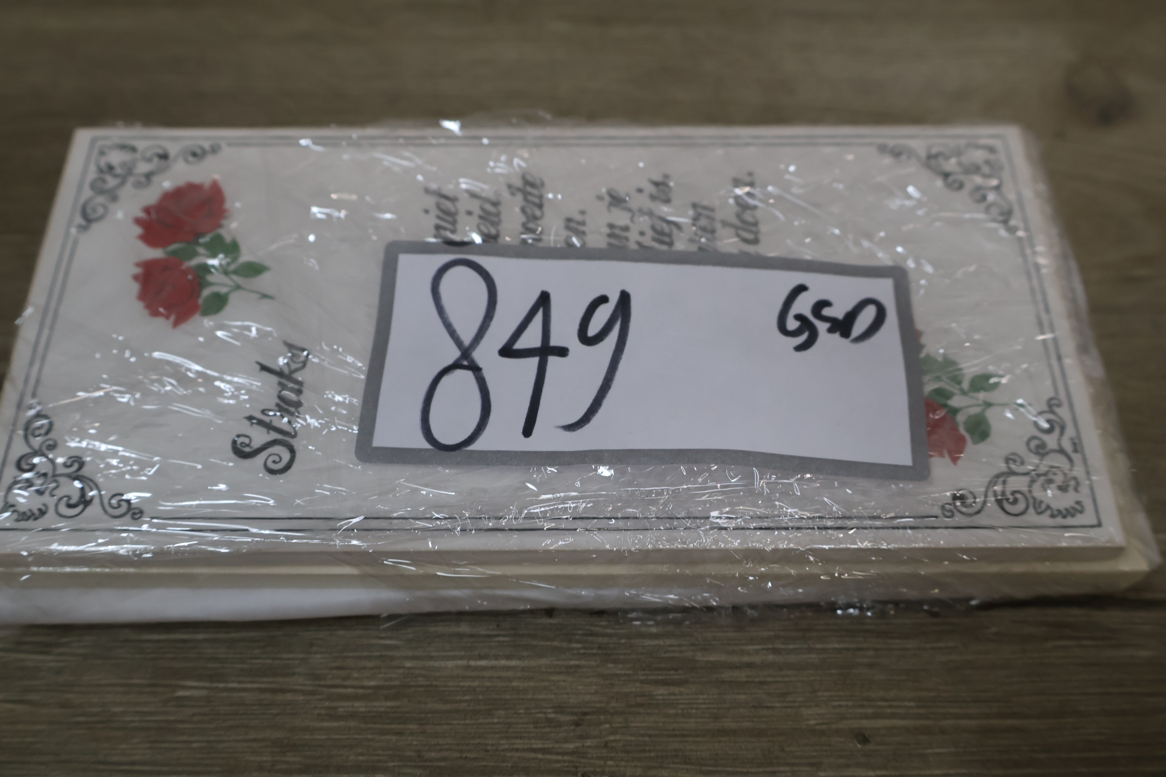 3 Spreuk-tegels' – foto 14 – kavel bij GSD Auctions, Zoeterwoude