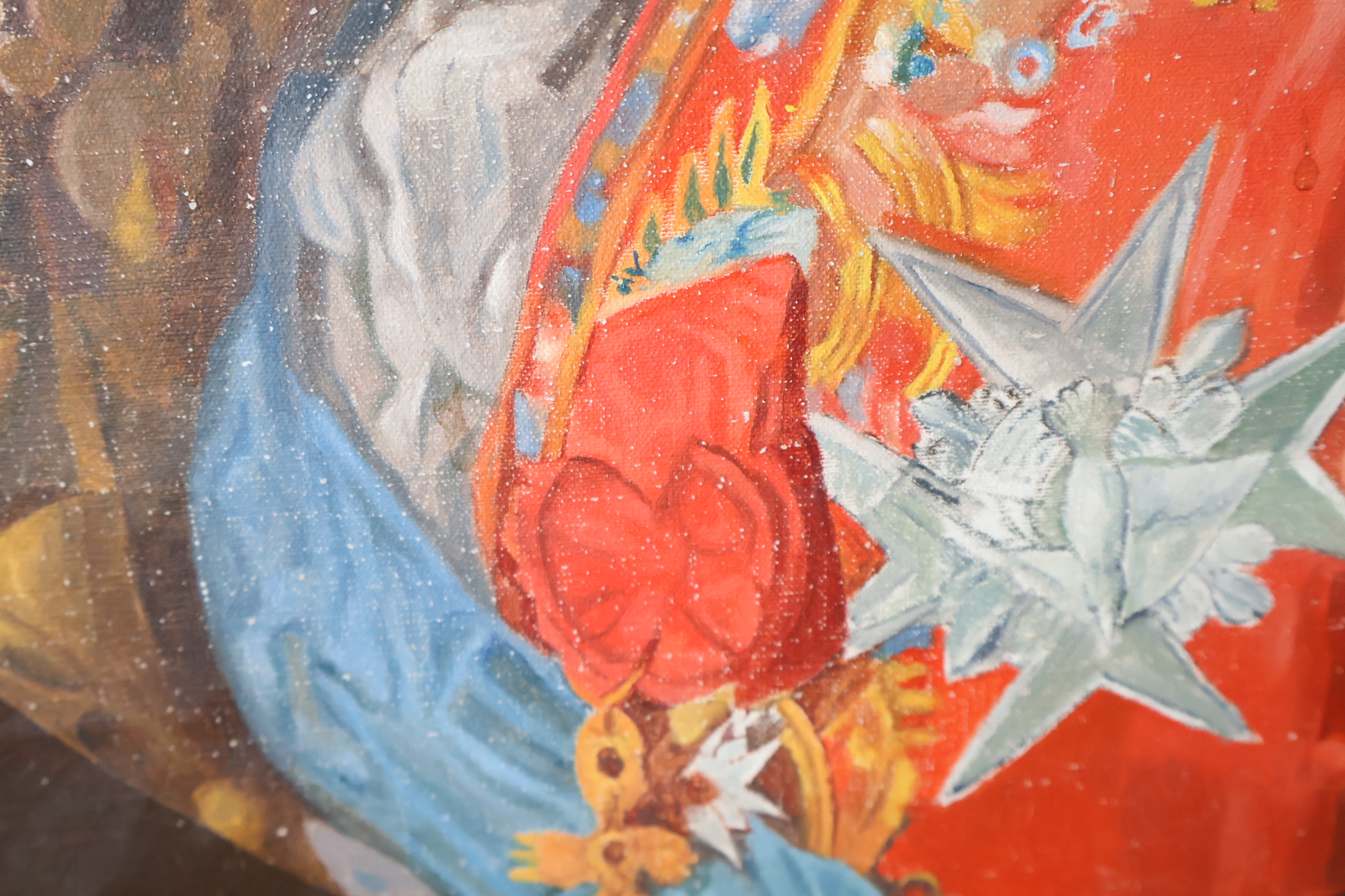 Olieverfschilderij op Canvas - Portret' – foto 12 – kavel bij GSD Auctions, Zoeterwoude