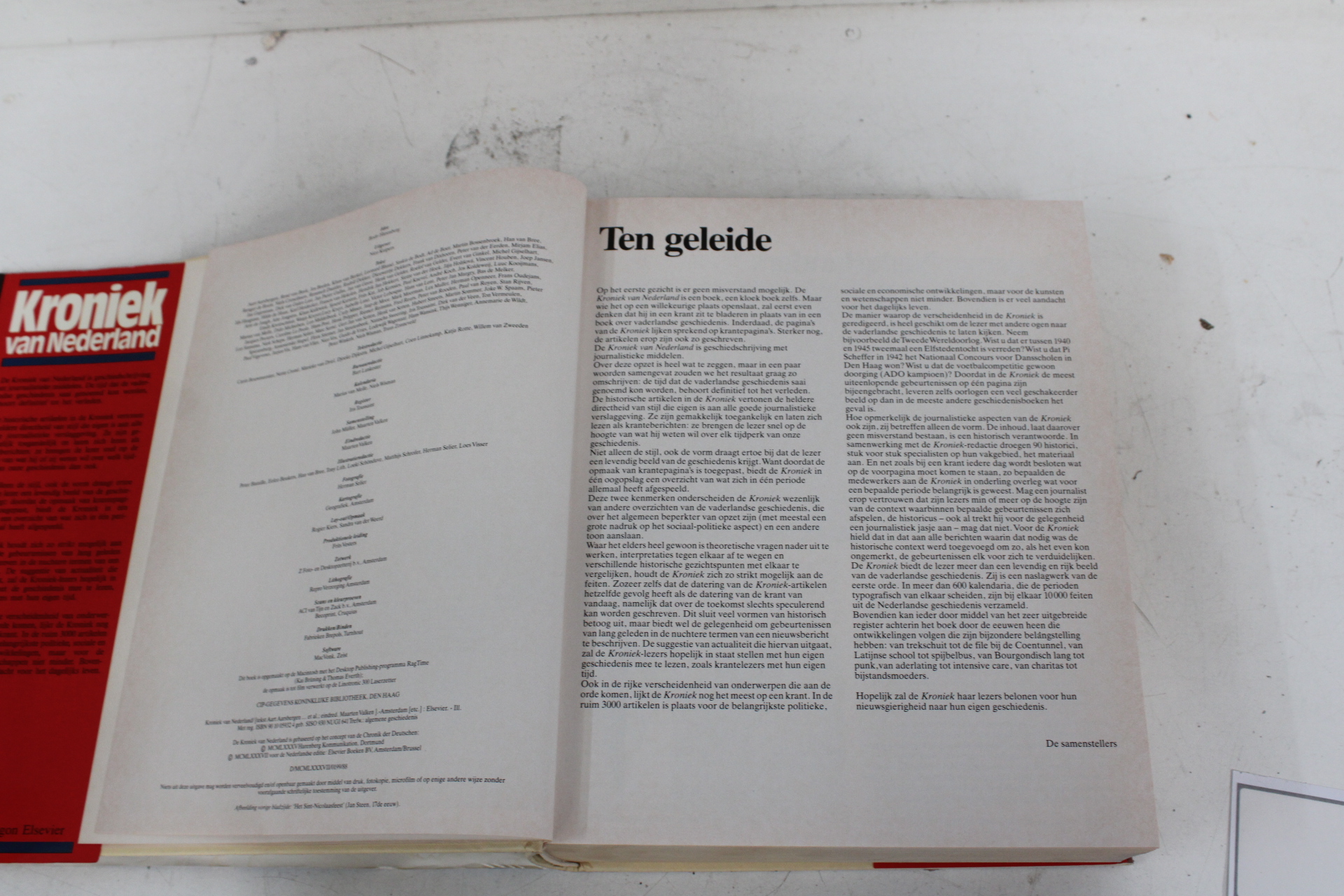 Boek Kroniek van Nederland - Agon Elsevier' – foto 11 – kavel bij GSD Auctions, Zoeterwoude