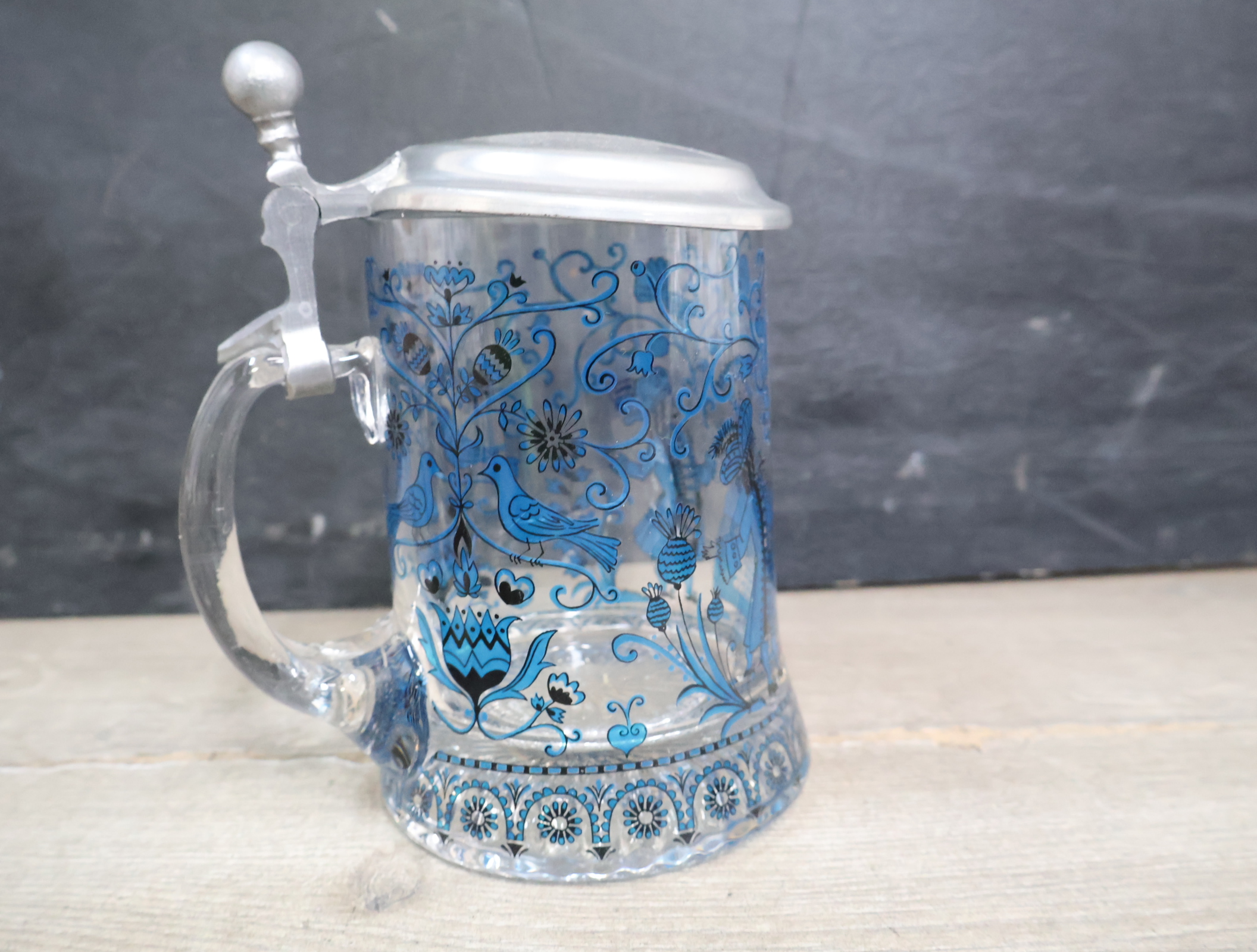 Set van 3 Duitse bierpullen met deksel' – foto 11 – kavel bij GSD Auctions, Zoeterwoude
