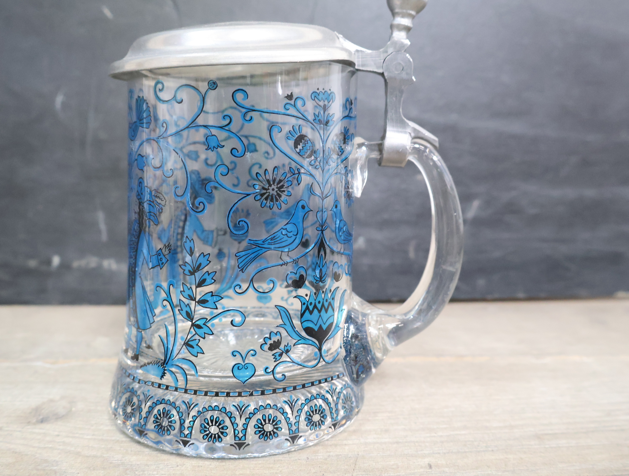Set van 3 Duitse bierpullen met deksel' – foto 14 – kavel bij GSD Auctions, Zoeterwoude
