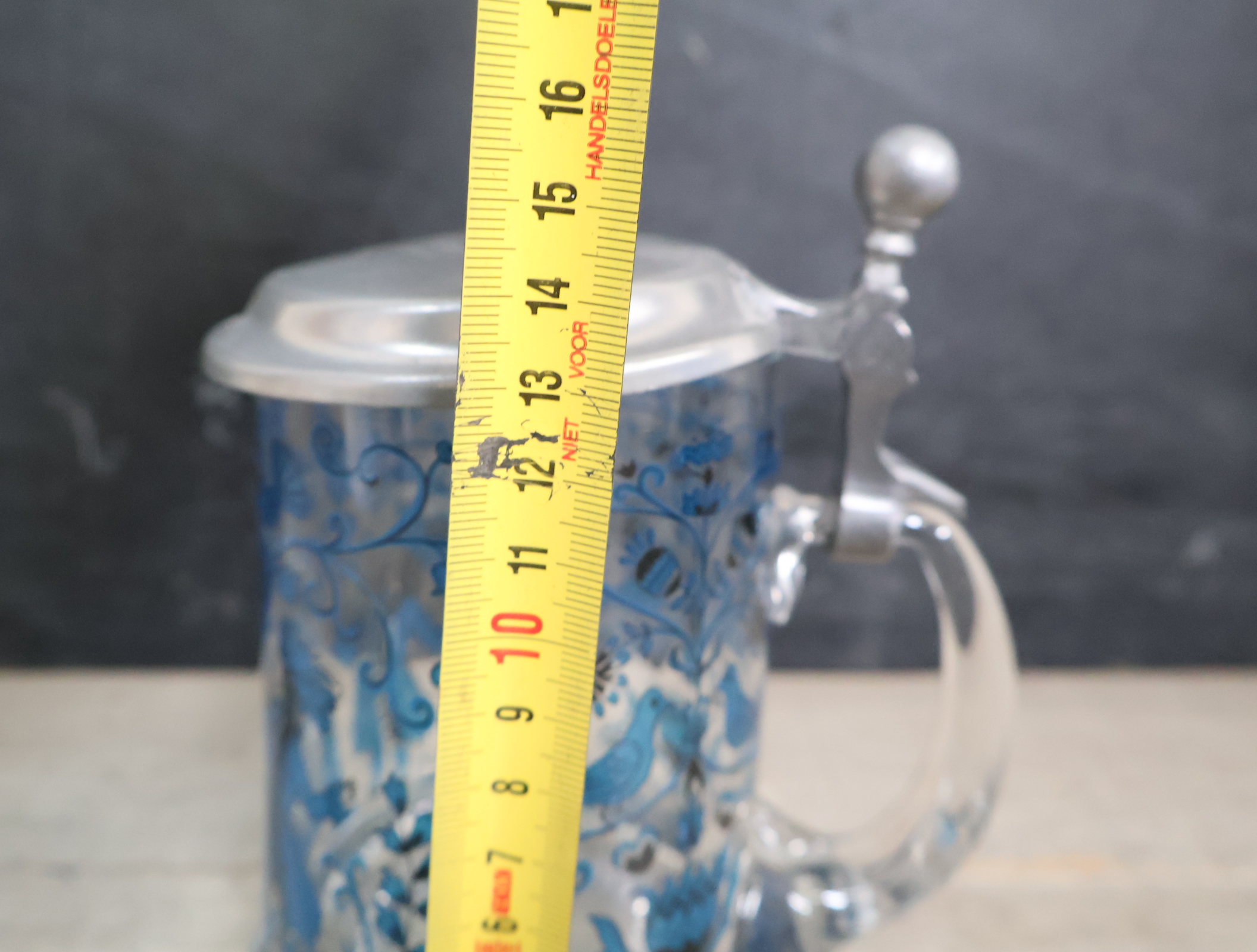 Set van 3 Duitse bierpullen met deksel' – foto 20 – kavel bij GSD Auctions, Zoeterwoude