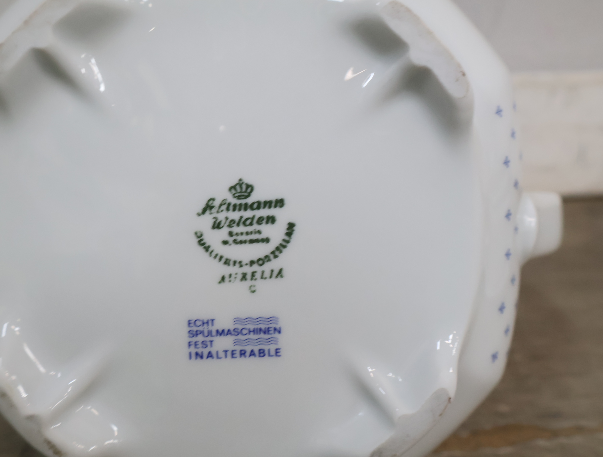 Vintage W.Germany servies met theepot en kopjes' – foto 12 – kavel bij GSD Auctions, Zoeterwoude