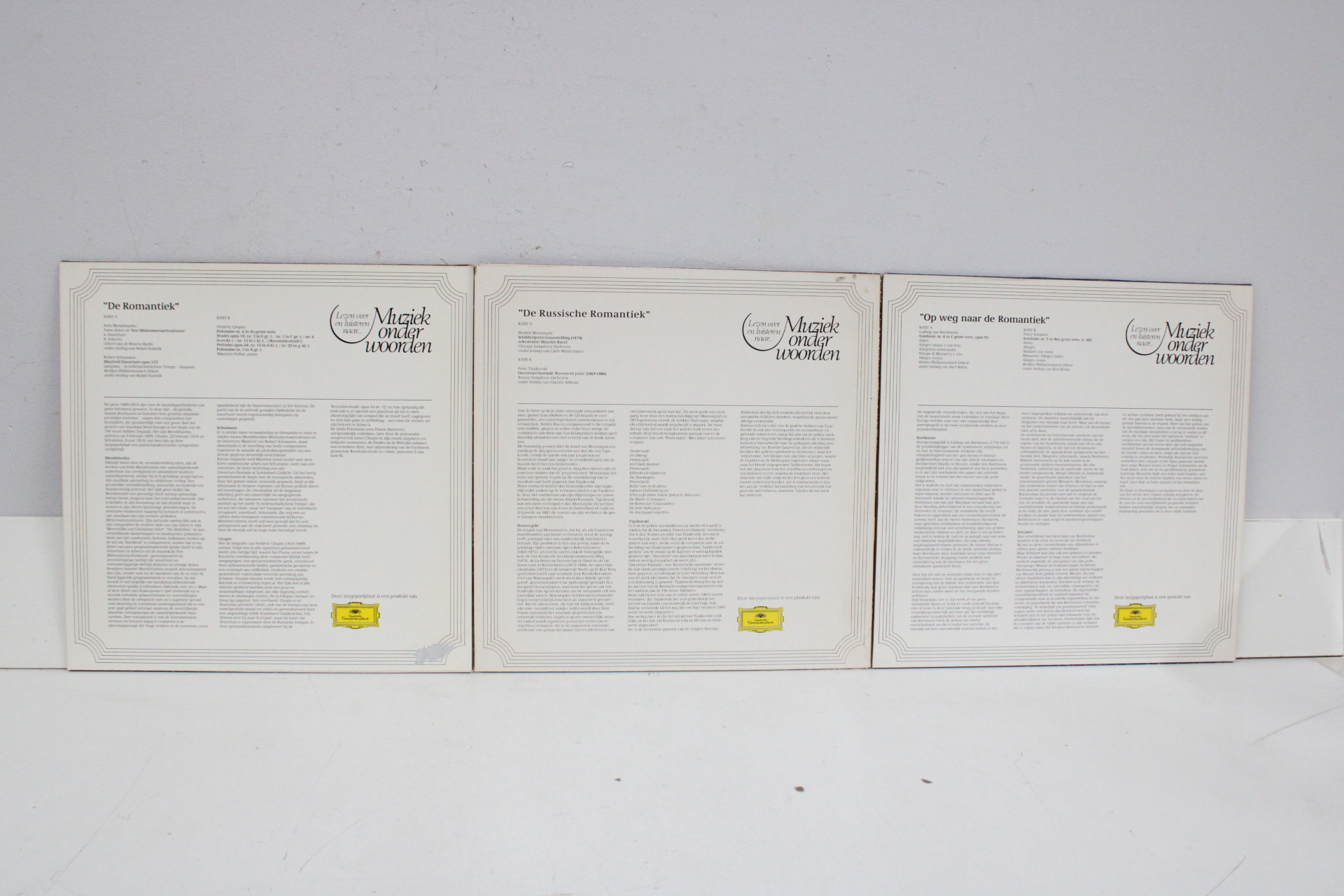 Luxe LP muziekcollectie 'Muziek onder woorden'' – foto 12 – kavel bij GSD Auctions, Zoeterwoude