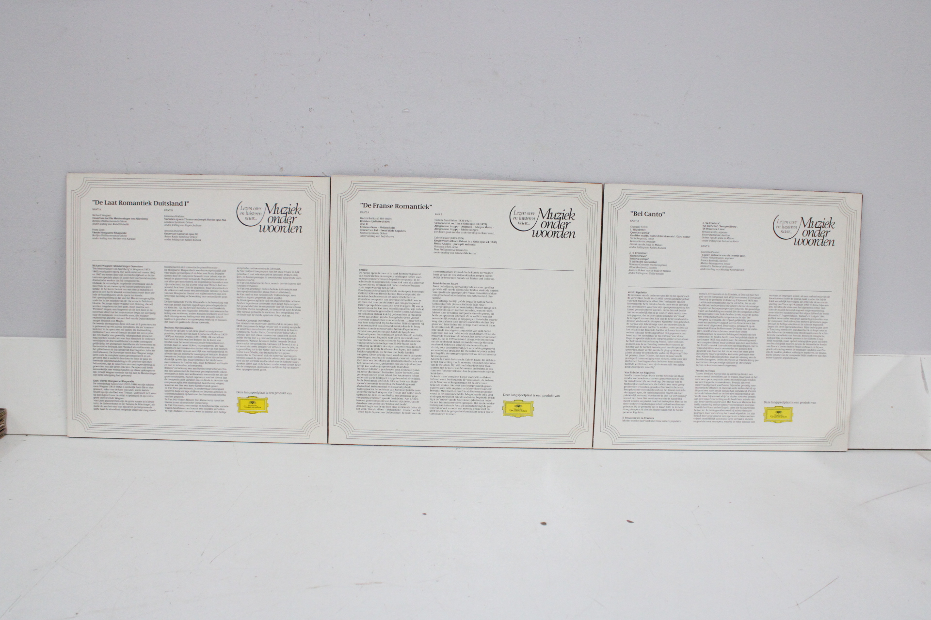 Luxe LP muziekcollectie 'Muziek onder woorden'' – foto 15 – kavel bij GSD Auctions, Zoeterwoude