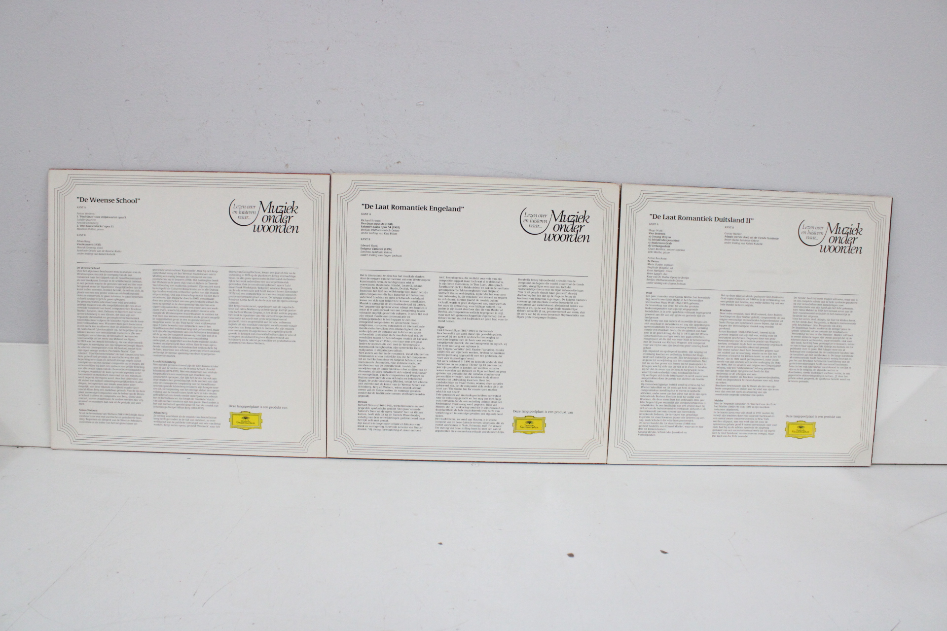 Luxe LP muziekcollectie 'Muziek onder woorden'' – foto 18 – kavel bij GSD Auctions, Zoeterwoude