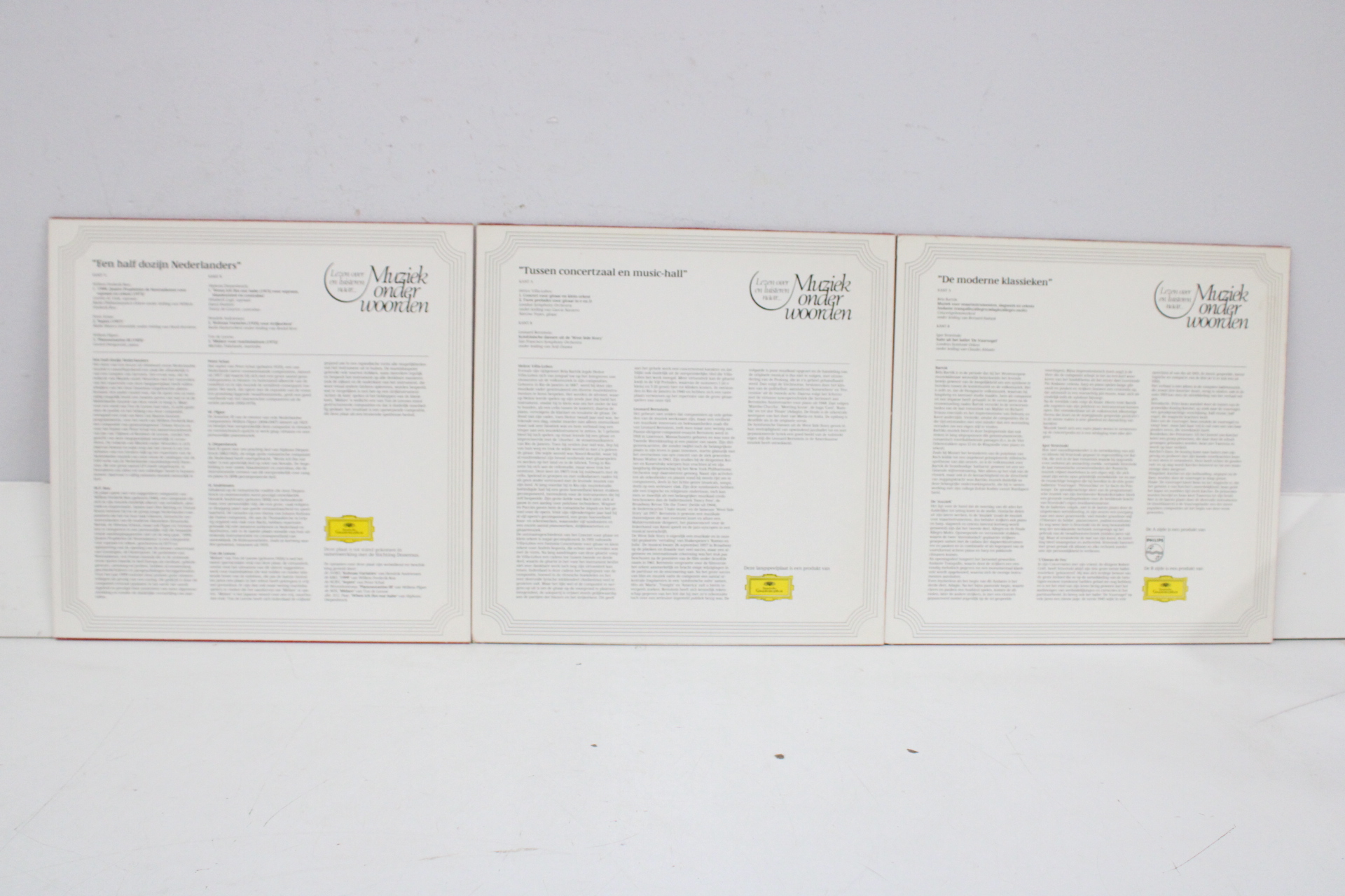 Luxe LP muziekcollectie 'Muziek onder woorden'' – foto 24 – kavel bij GSD Auctions, Zoeterwoude