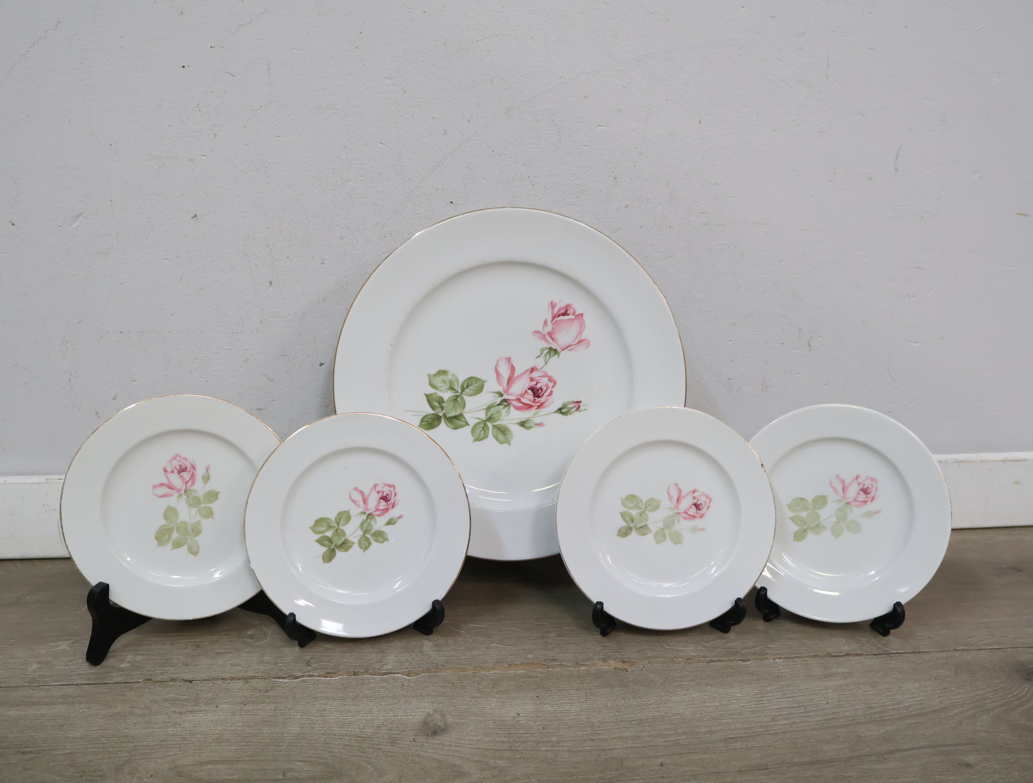 Serviesset met rozenmotief' – foto 13 – kavel bij GSD Auctions, Zoeterwoude