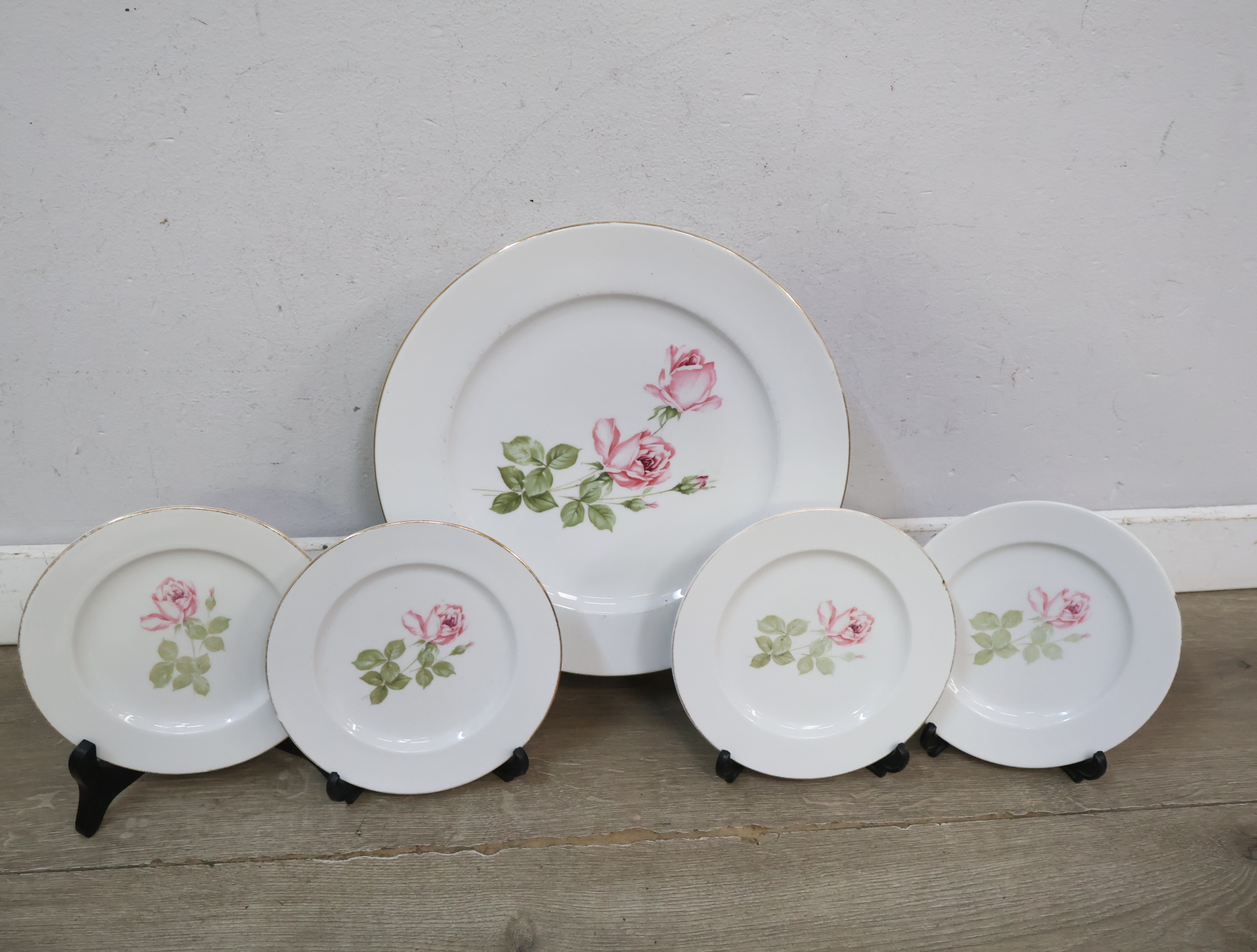 Serviesset met rozenmotief' – foto 14 – kavel bij GSD Auctions, Zoeterwoude