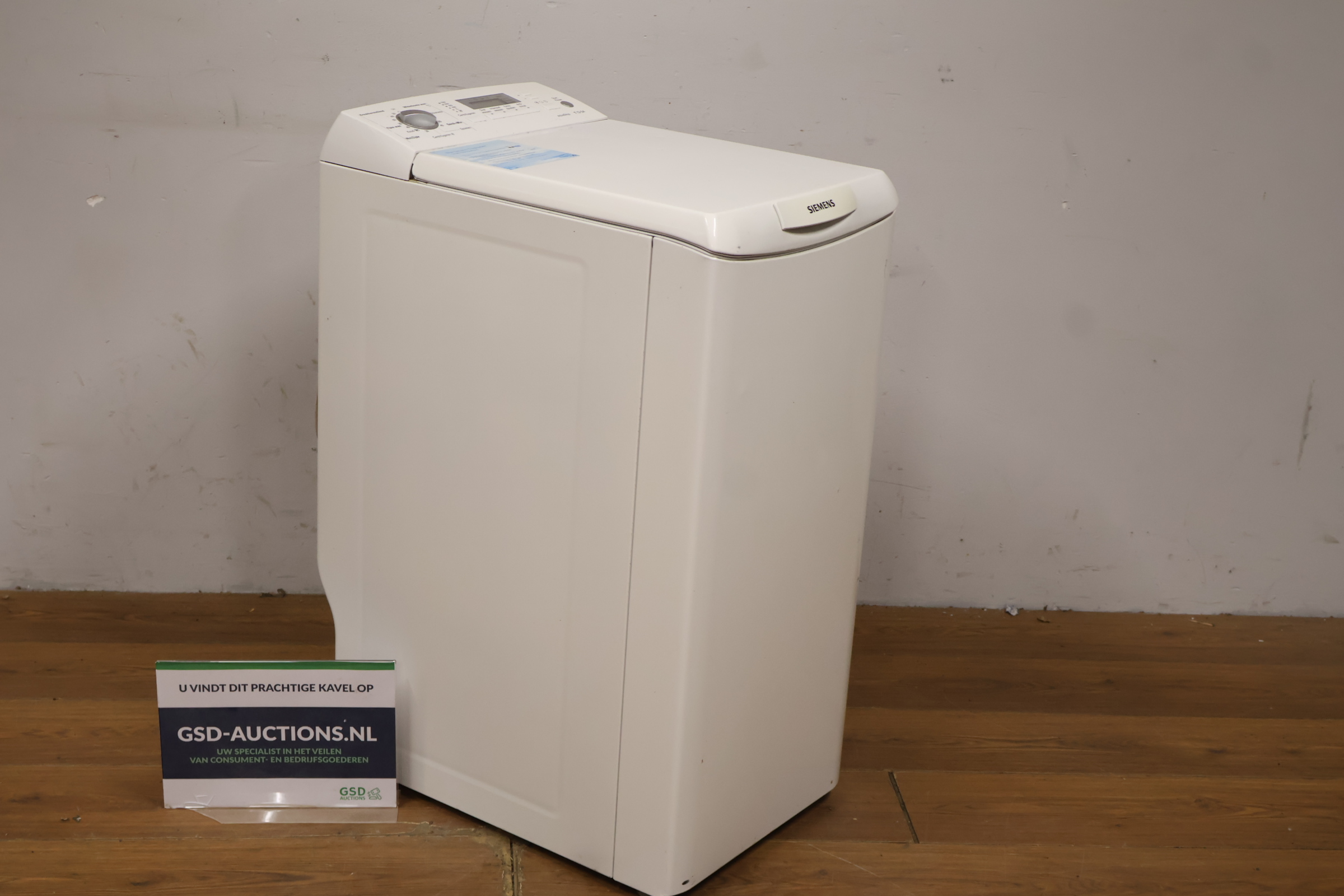 Siemens bovenlader wasmachine – foto 2 – kavel bij GSD Auctions, Zoeterwoude