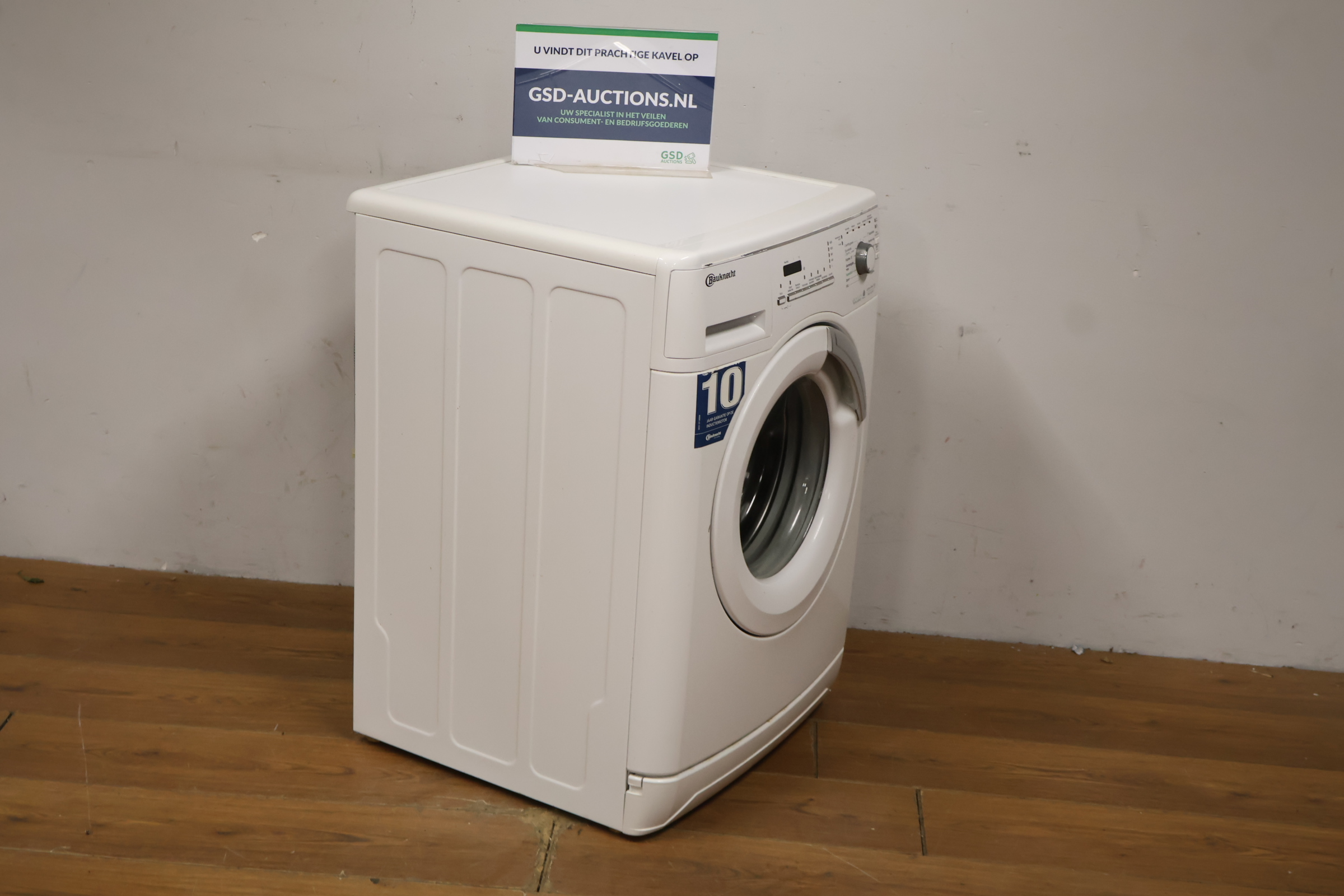 Bauknecht wasmachine 1400Rpm, A+A, 7KG – foto 2 – kavel bij GSD Auctions, Zoeterwoude