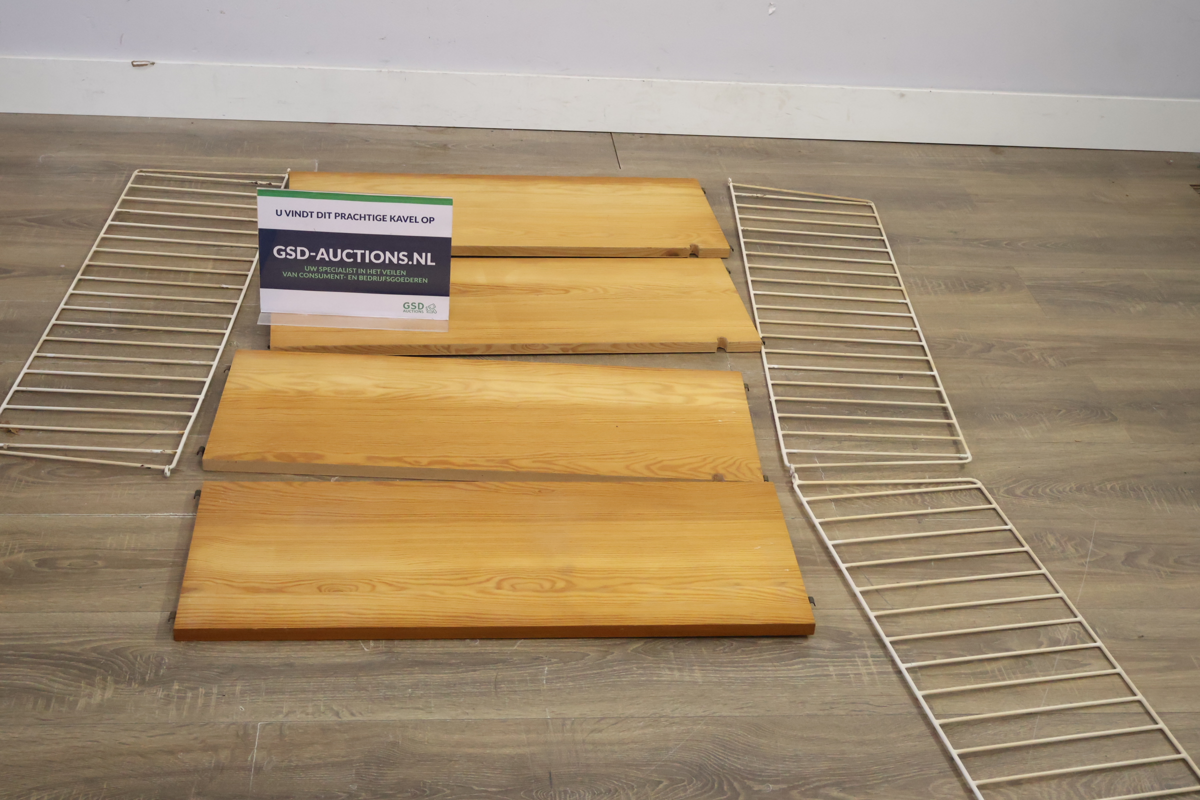 Nisse String Boekenplank - Jaren '50 - Sweden – foto 2 – kavel bij GSD Auctions, Zoeterwoude