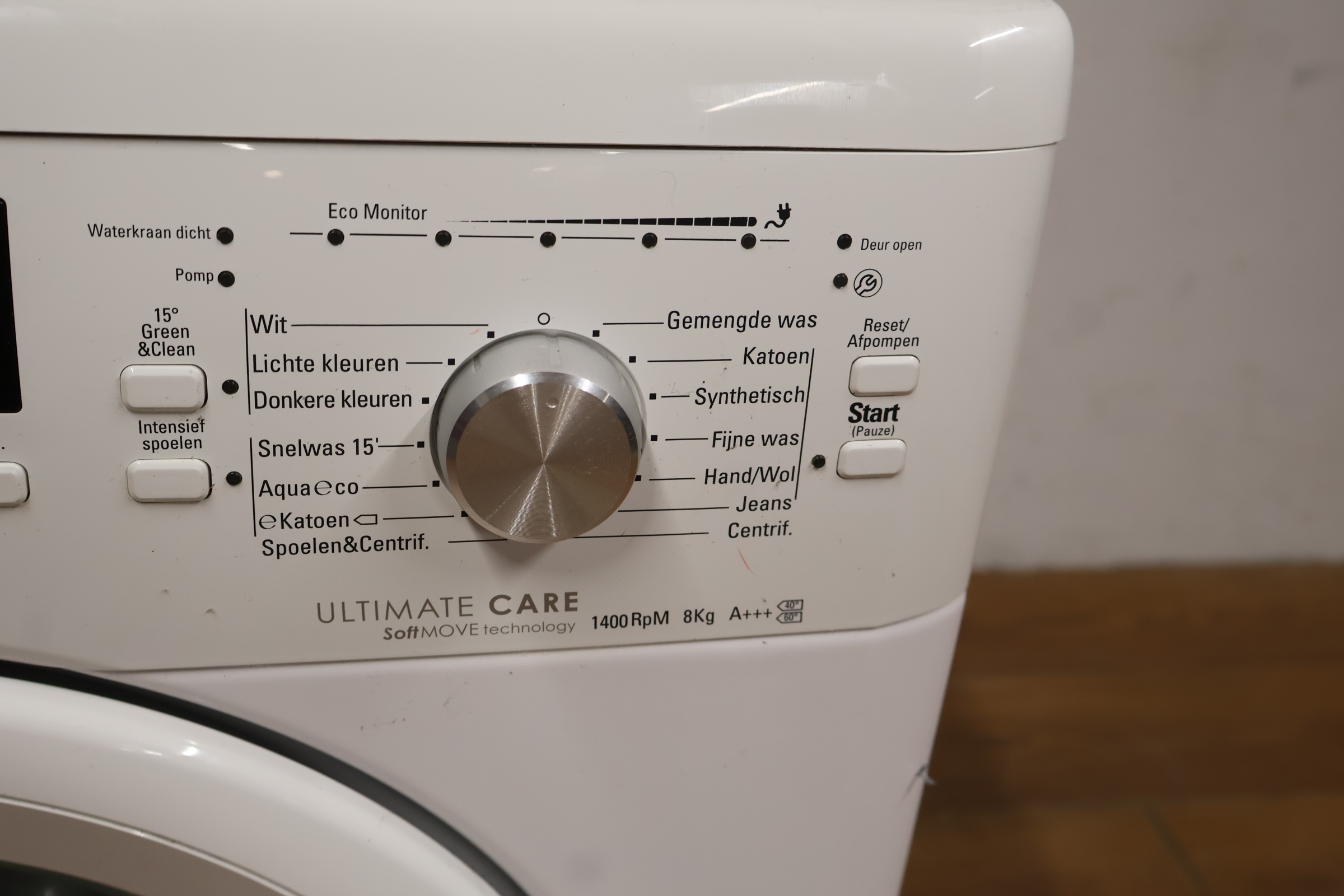 Bauknecht wasmachine - UltimateCare - 1400 Rpm, 8KG, A+++ – foto 18 – kavel bij GSD Auctions, Zoeterwoude