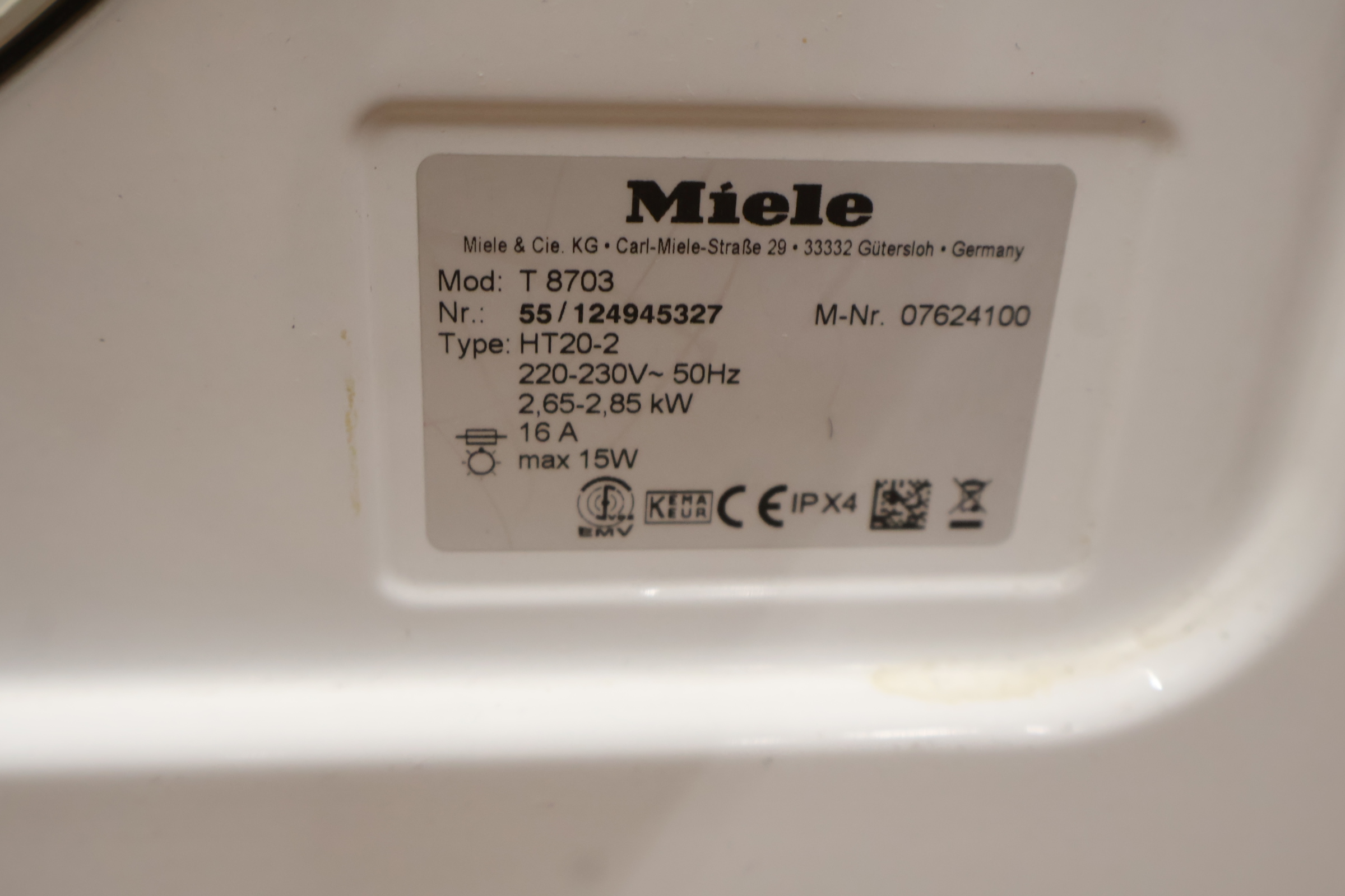 Miele luchtafvoerdroger, Wasdroger – foto 13 – kavel bij GSD Auctions, Zoeterwoude