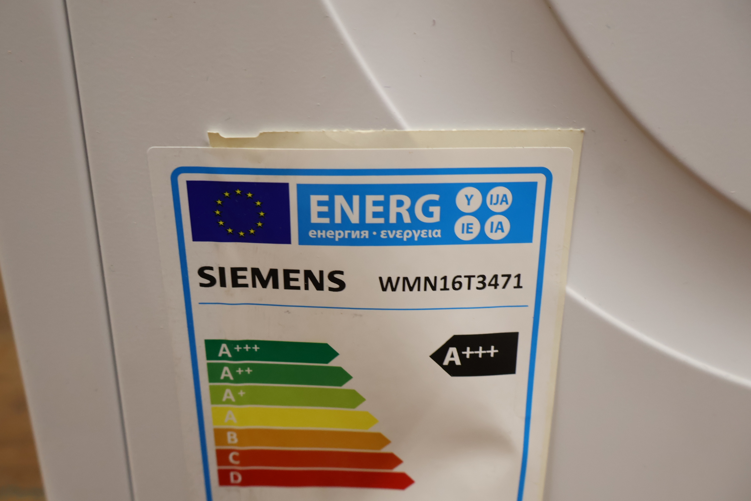 Siemens wasmachine - iQ500, A+++ – foto 11 – kavel bij GSD Auctions, Zoeterwoude