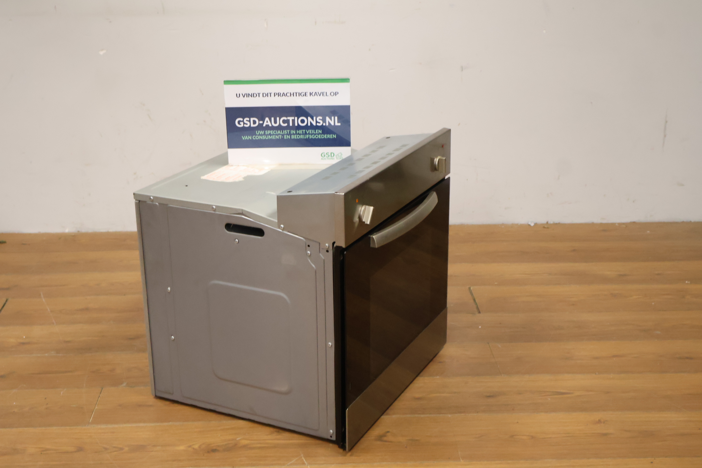 Inbouw elektrische oven roestvrijstaal – kavel bij GSD Auctions, Zoeterwoude