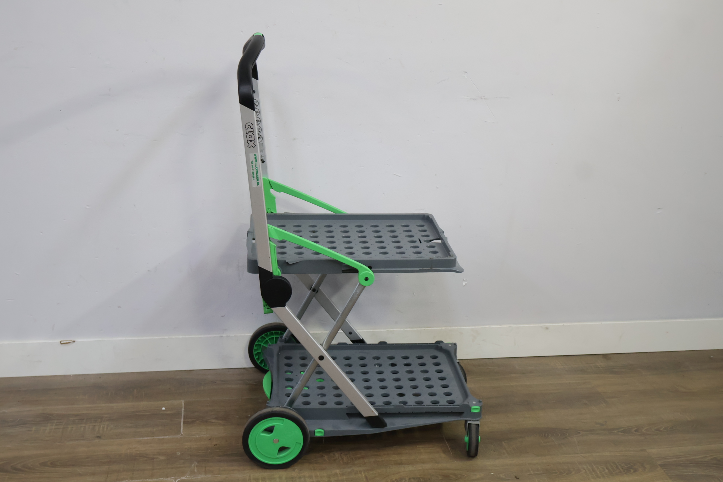 Clax opklapbare Boodschappenwagen – foto 3 – kavel bij GSD Auctions, Zoeterwoude