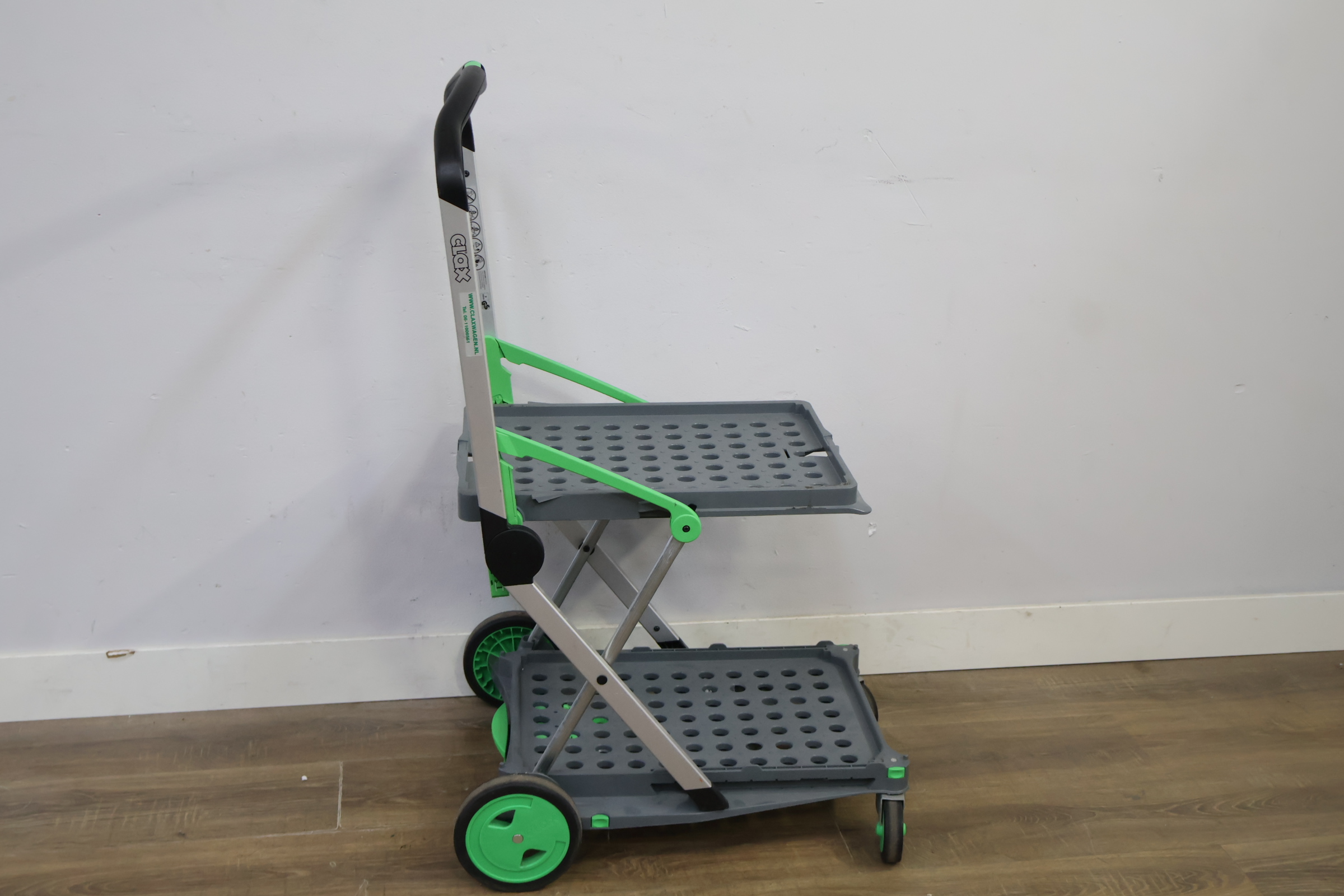 Clax opklapbare Boodschappenwagen – foto 4 – kavel bij GSD Auctions, Zoeterwoude