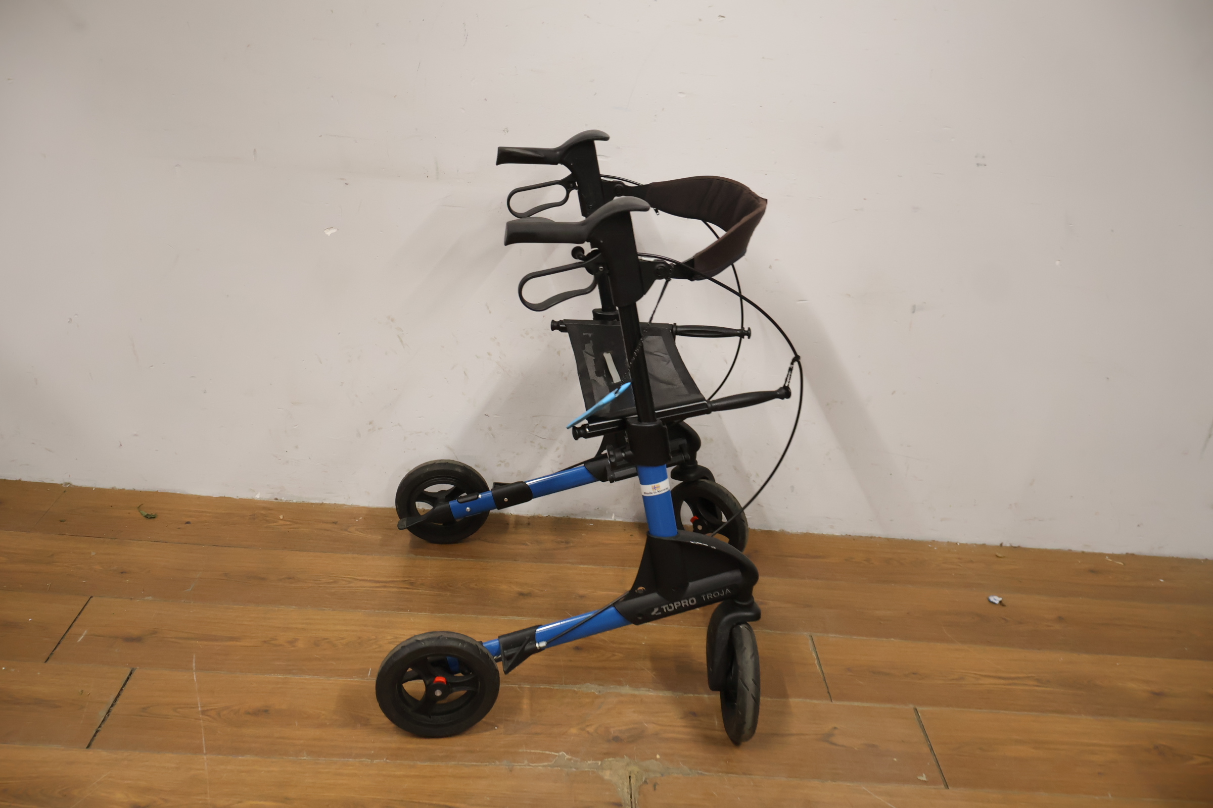 Topro Troja rollator - Blauw – foto 4 – kavel bij GSD Auctions, Zoeterwoude