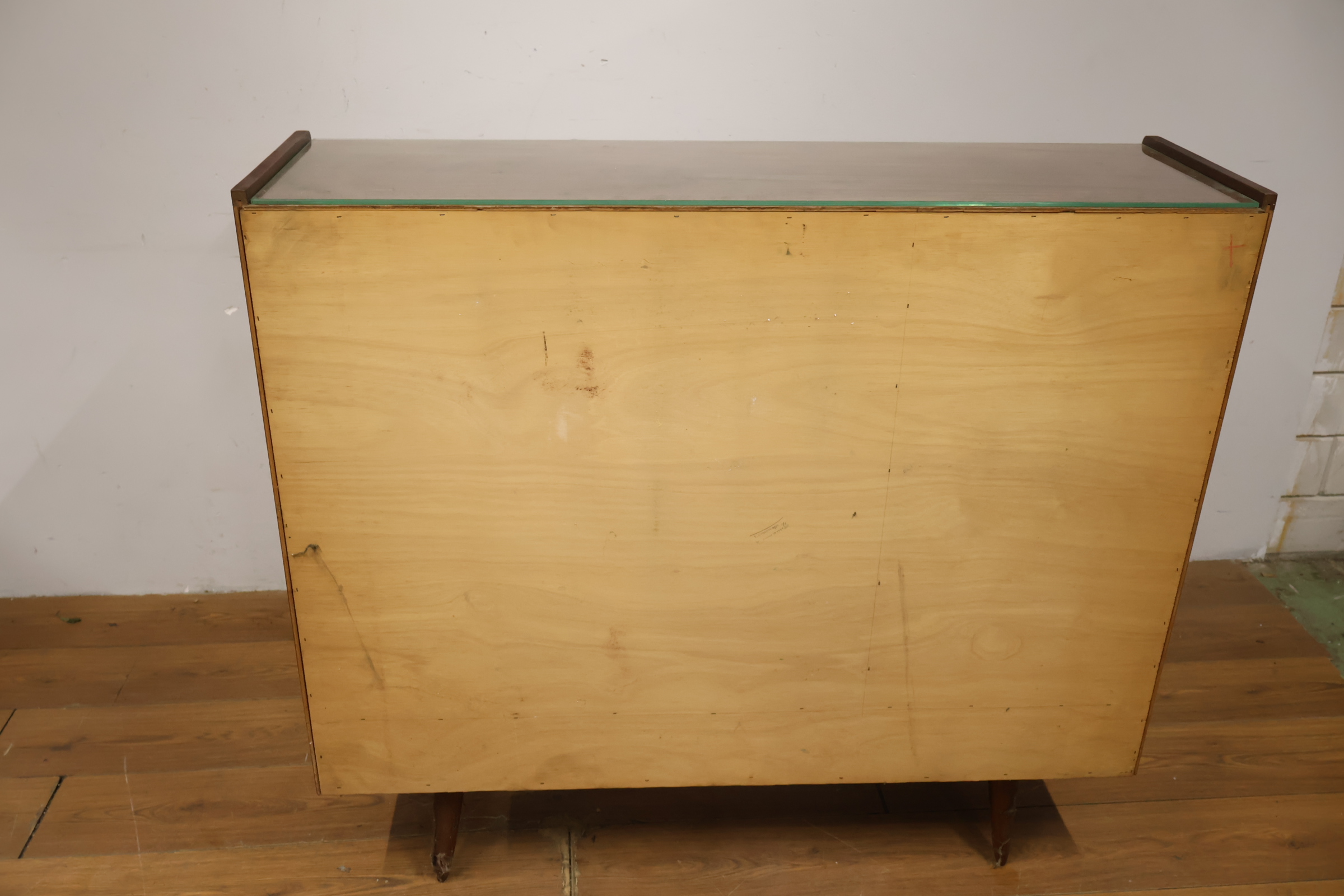 Vintage houten Dressoir, High Board - Jaren '60 – foto 7 – kavel bij GSD Auctions, Zoeterwoude