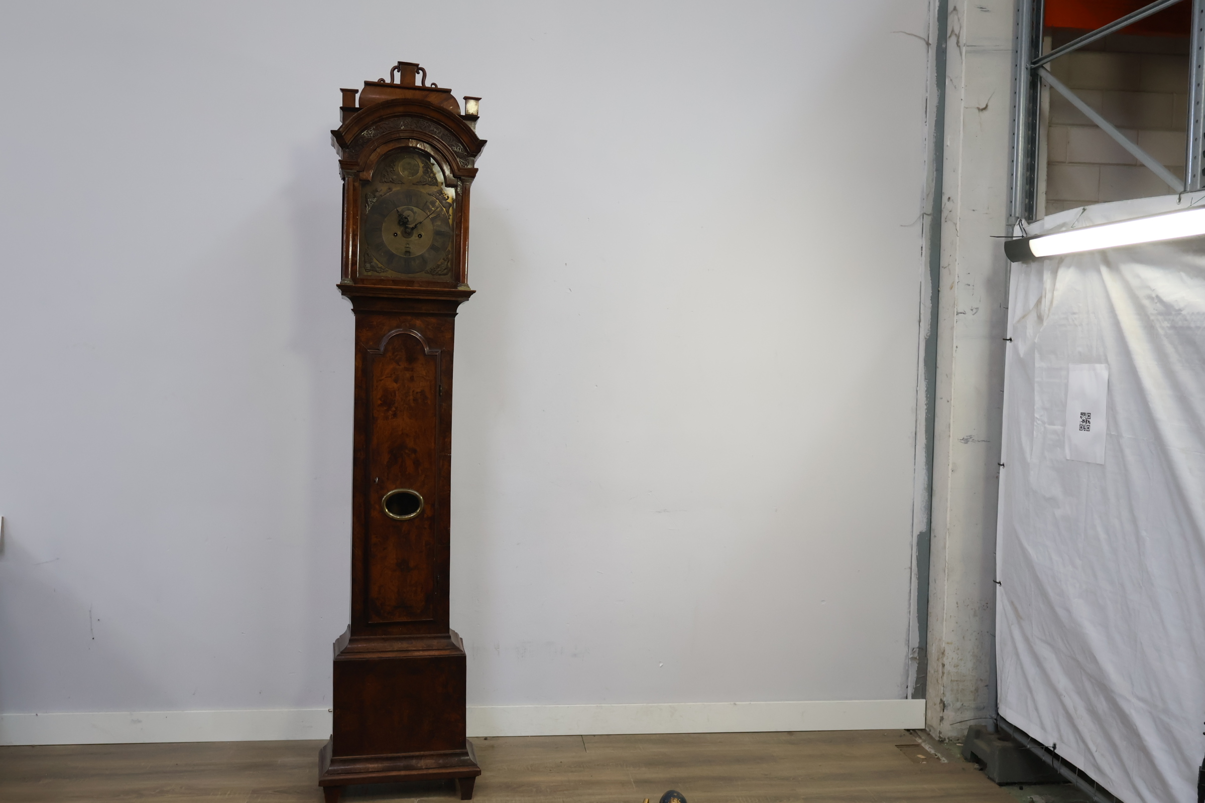Antieke staande klok in houten kast - Comtoise Klok – foto 21 – kavel bij GSD Auctions, Zoeterwoude