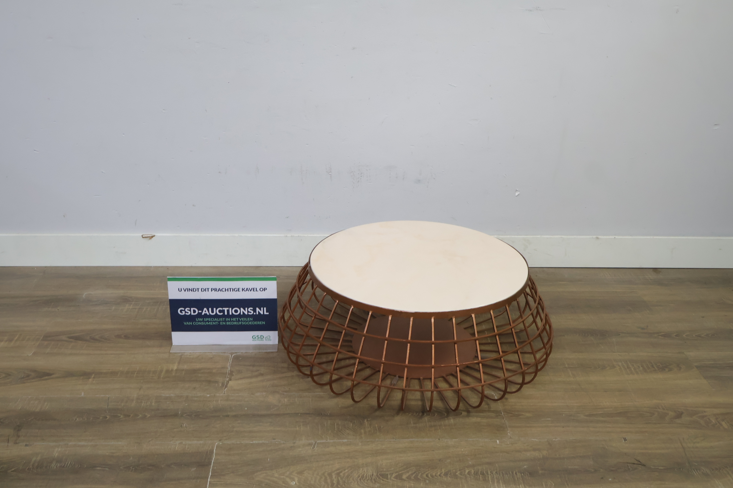 Salontafel, Koffietafel met Stenen Blad – foto 2 – kavel bij GSD Auctions, Zoeterwoude