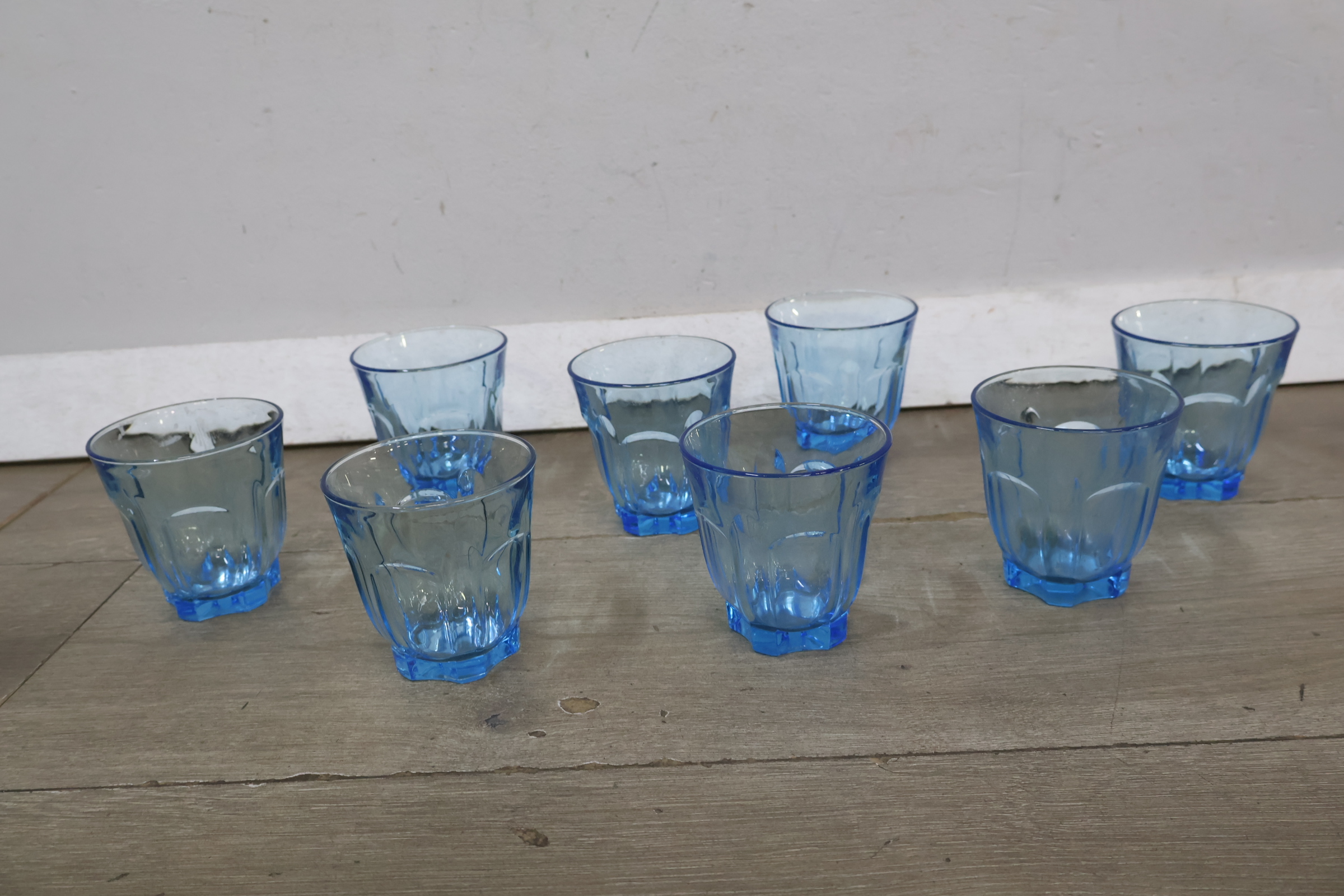 Set blauw glaswerk – foto 11 – kavel bij GSD Auctions, Zoeterwoude