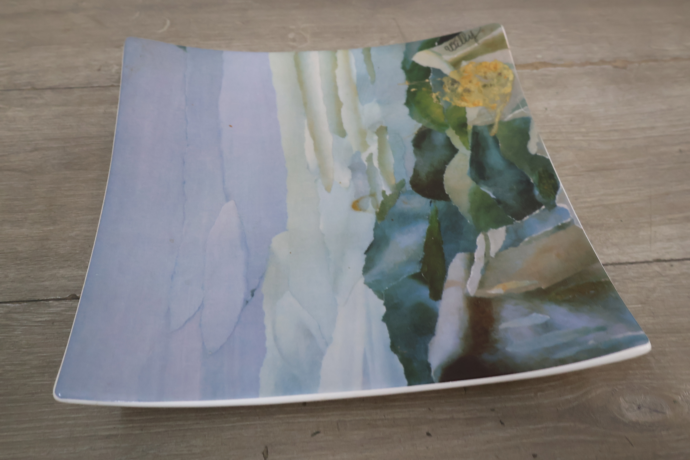 Decoratief bord met abstracte tekeningen – foto 6 – kavel bij GSD Auctions, Zoeterwoude