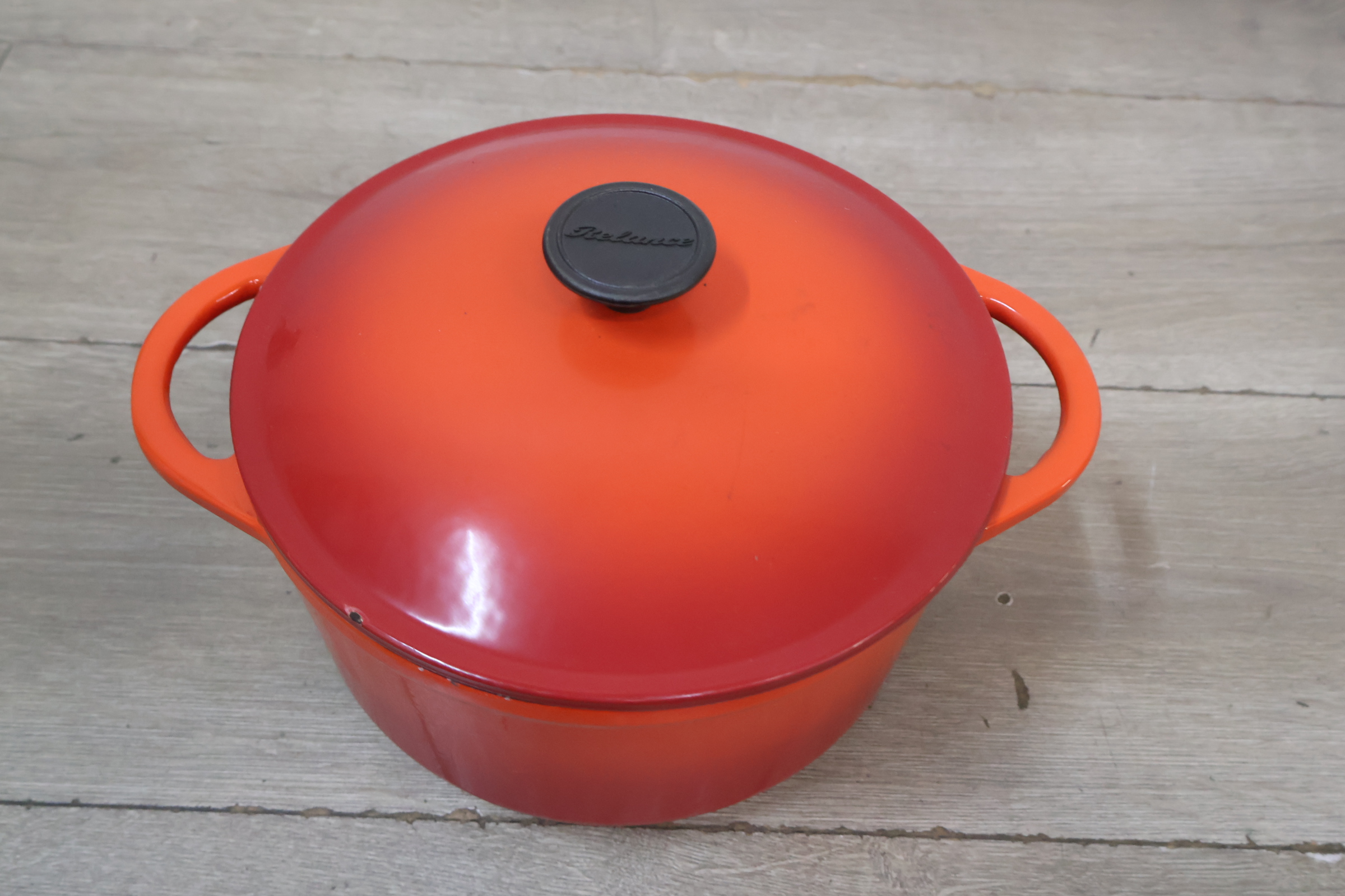 Gietijzeren braadpan met deksel - Relance – foto 4 – kavel bij GSD Auctions, Zoeterwoude