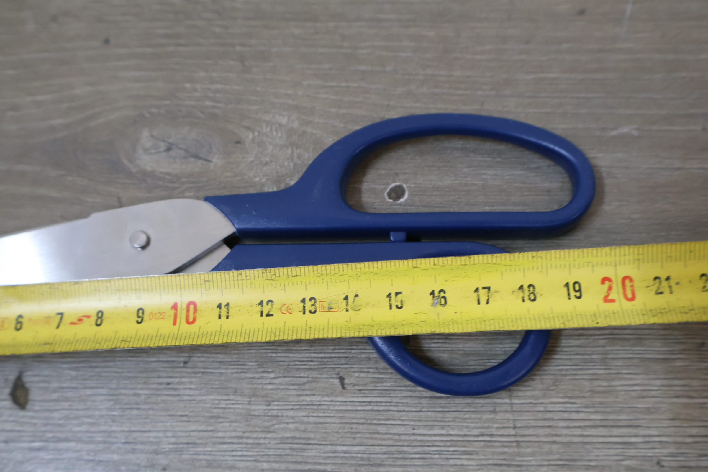 9x Alco huishoudscharen blauw 21 cm – foto 10 – kavel bij GSD Auctions, Zoeterwoude