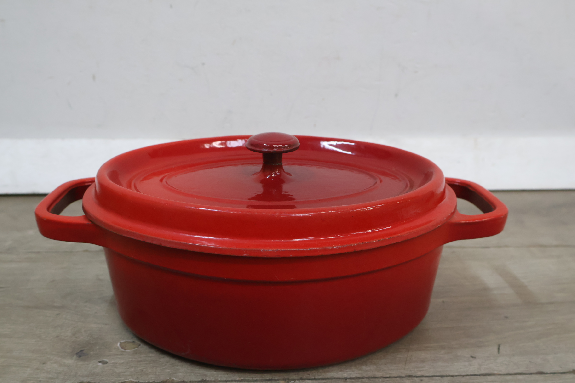 Geëmailleerde gietijzeren braadpan – foto 4 – kavel bij GSD Auctions, Zoeterwoude