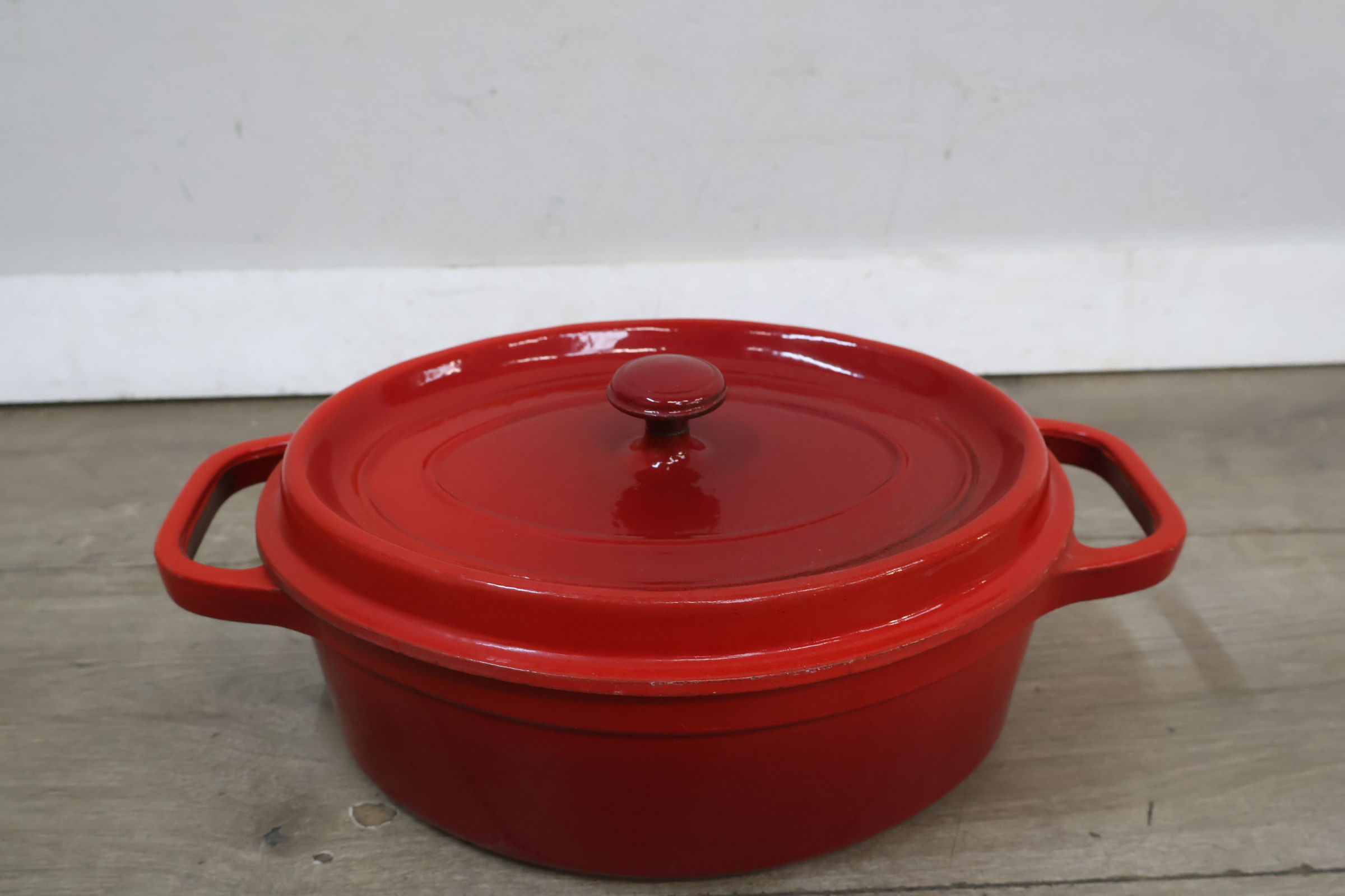 Geëmailleerde gietijzeren braadpan – foto 5 – kavel bij GSD Auctions, Zoeterwoude