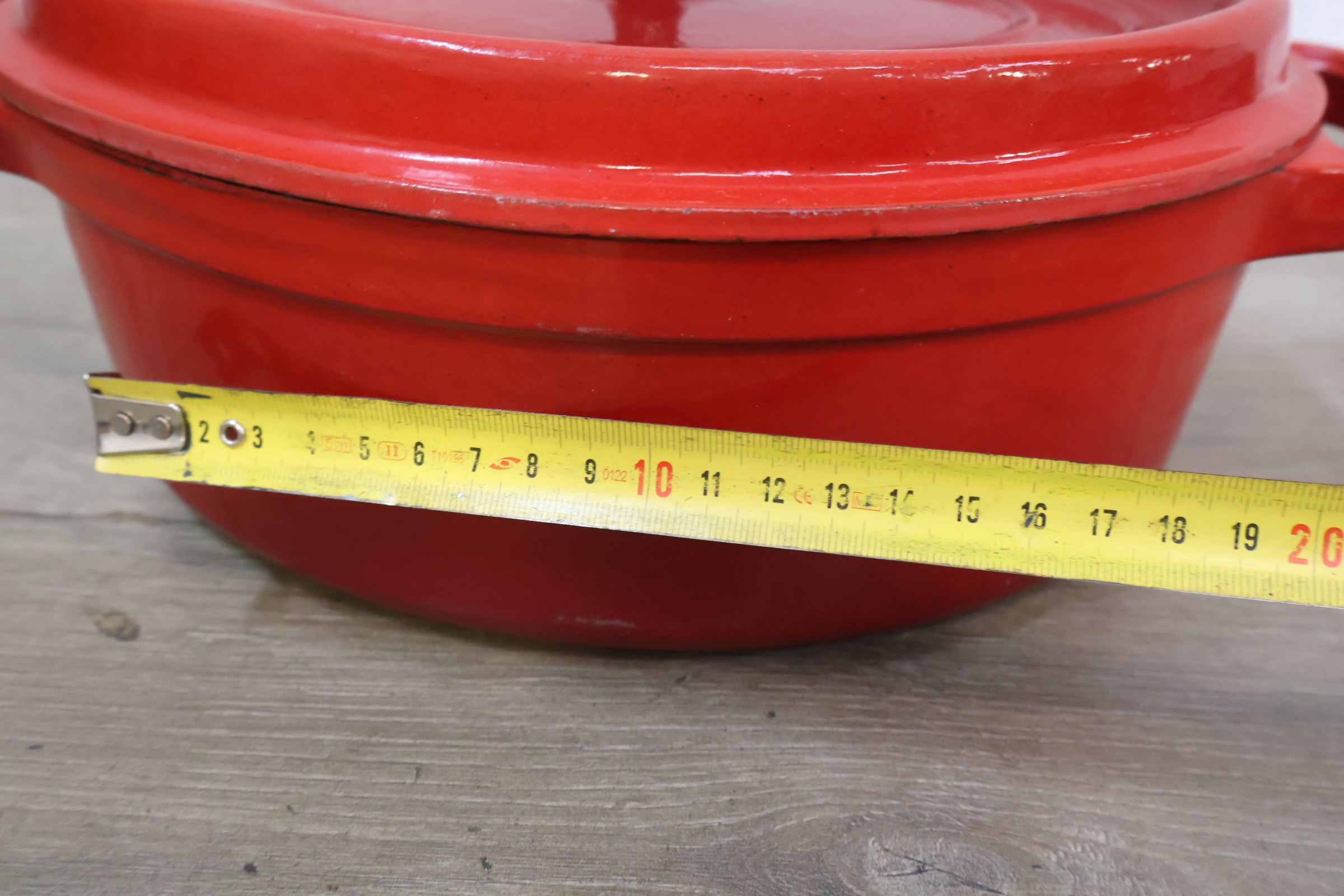 Geëmailleerde gietijzeren braadpan – foto 16 – kavel bij GSD Auctions, Zoeterwoude