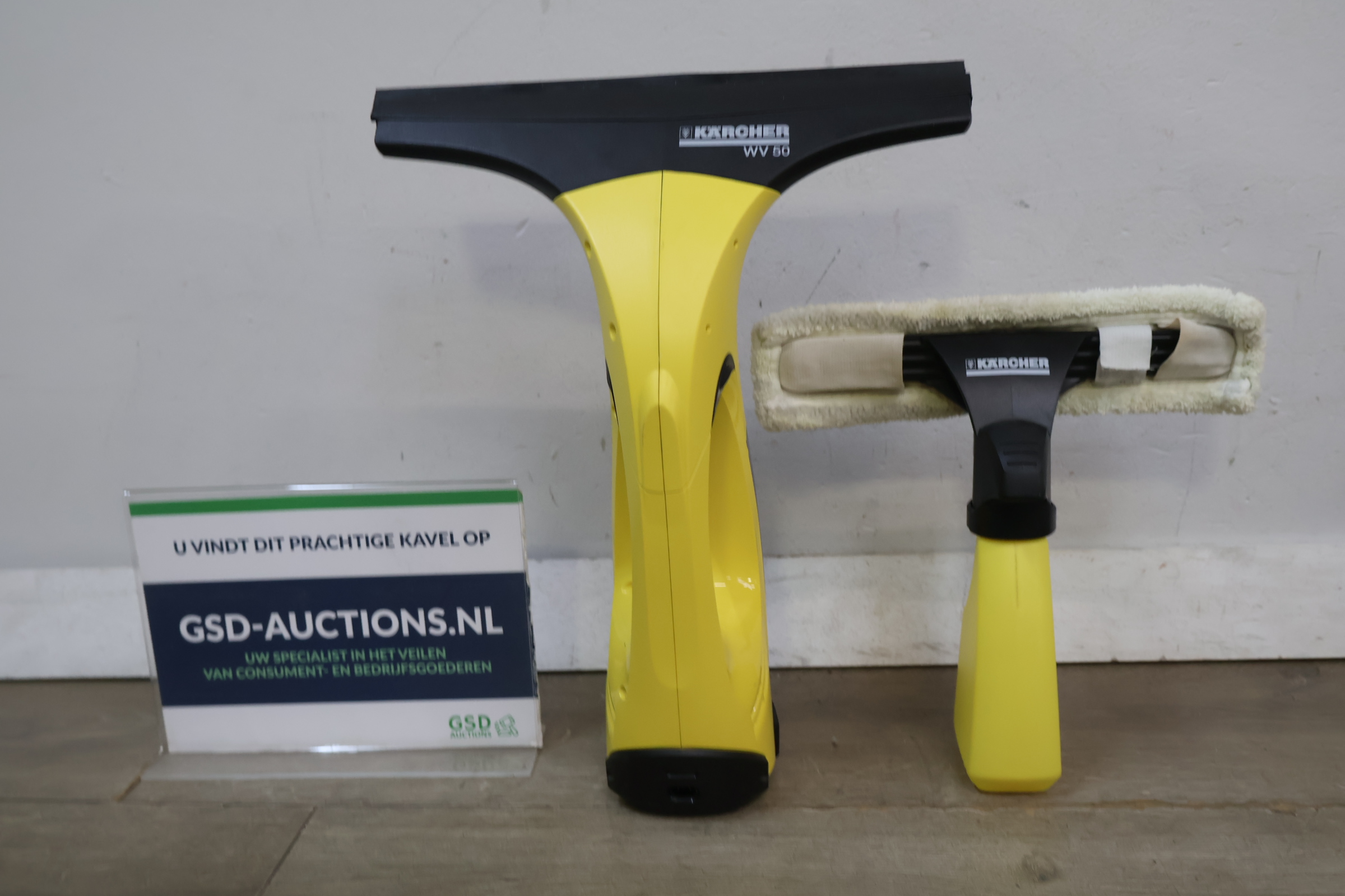 Kärcher WV 50 raamwisser set – foto 2 – kavel bij GSD Auctions, Zoeterwoude
