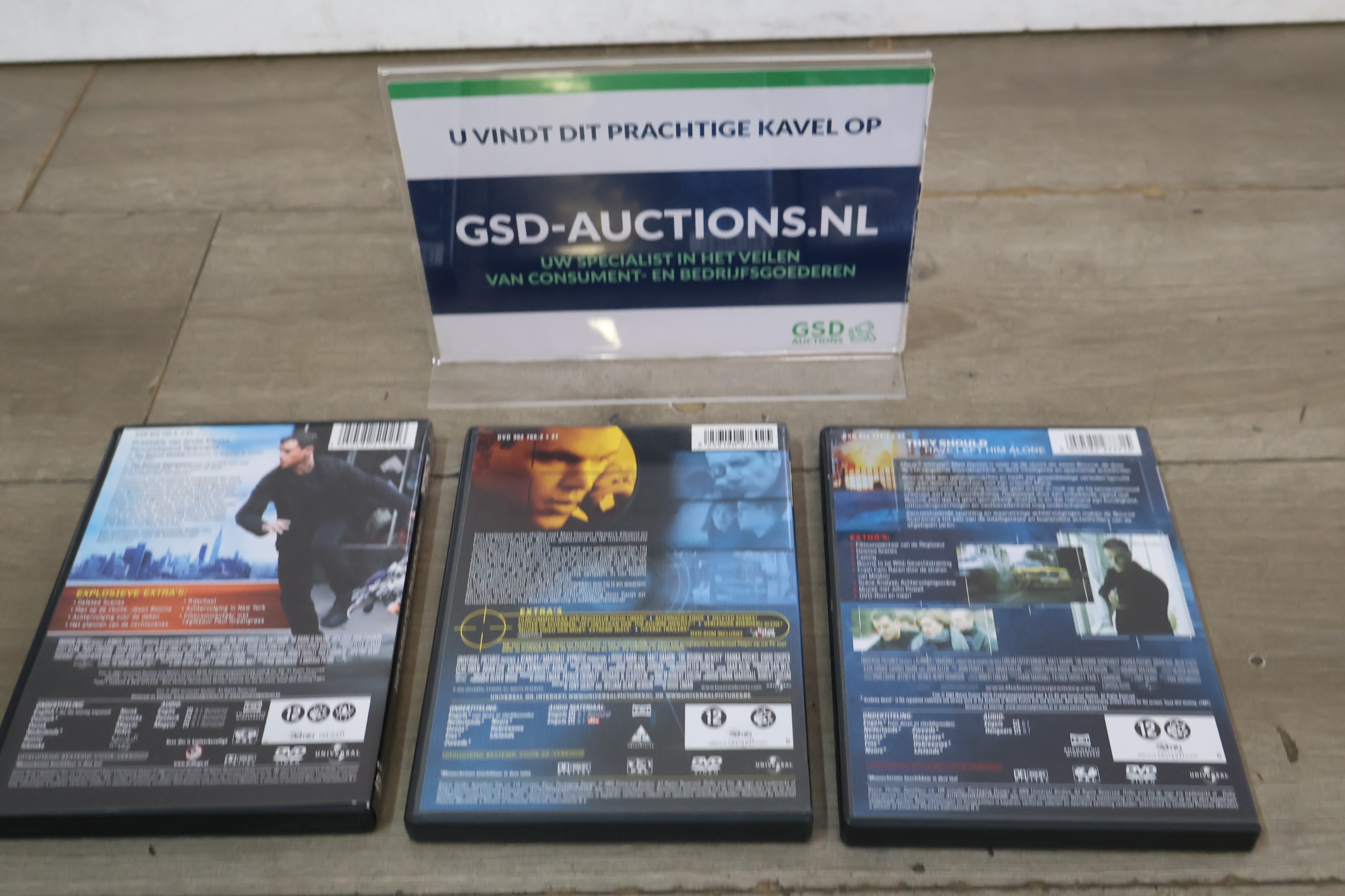 DVD boxset The Bourne met oa The Identity – foto 2 – kavel bij GSD Auctions, Zoeterwoude
